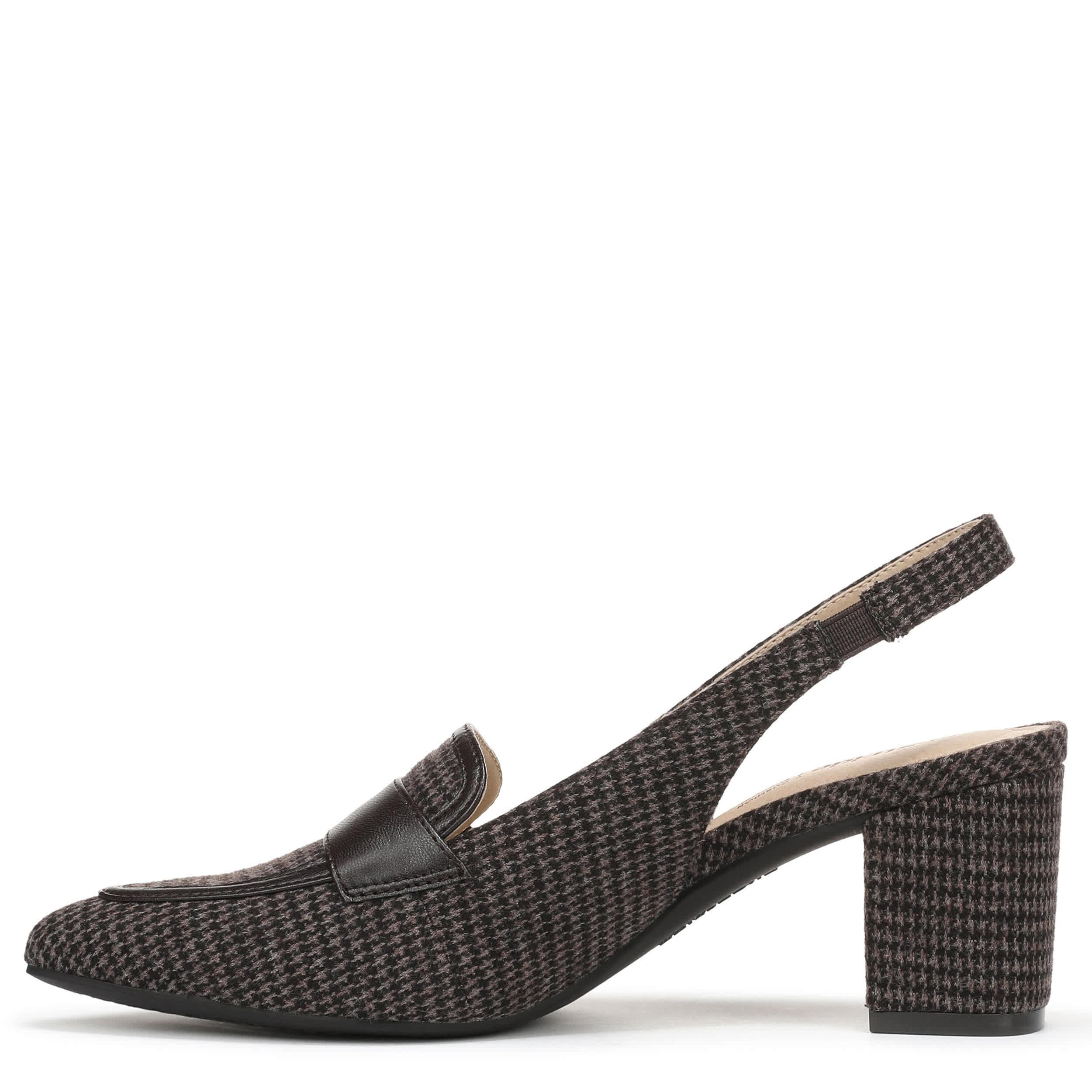 LIFESTRIDE-WOMENS ANGEL PUMP-CHOCOLATE & 