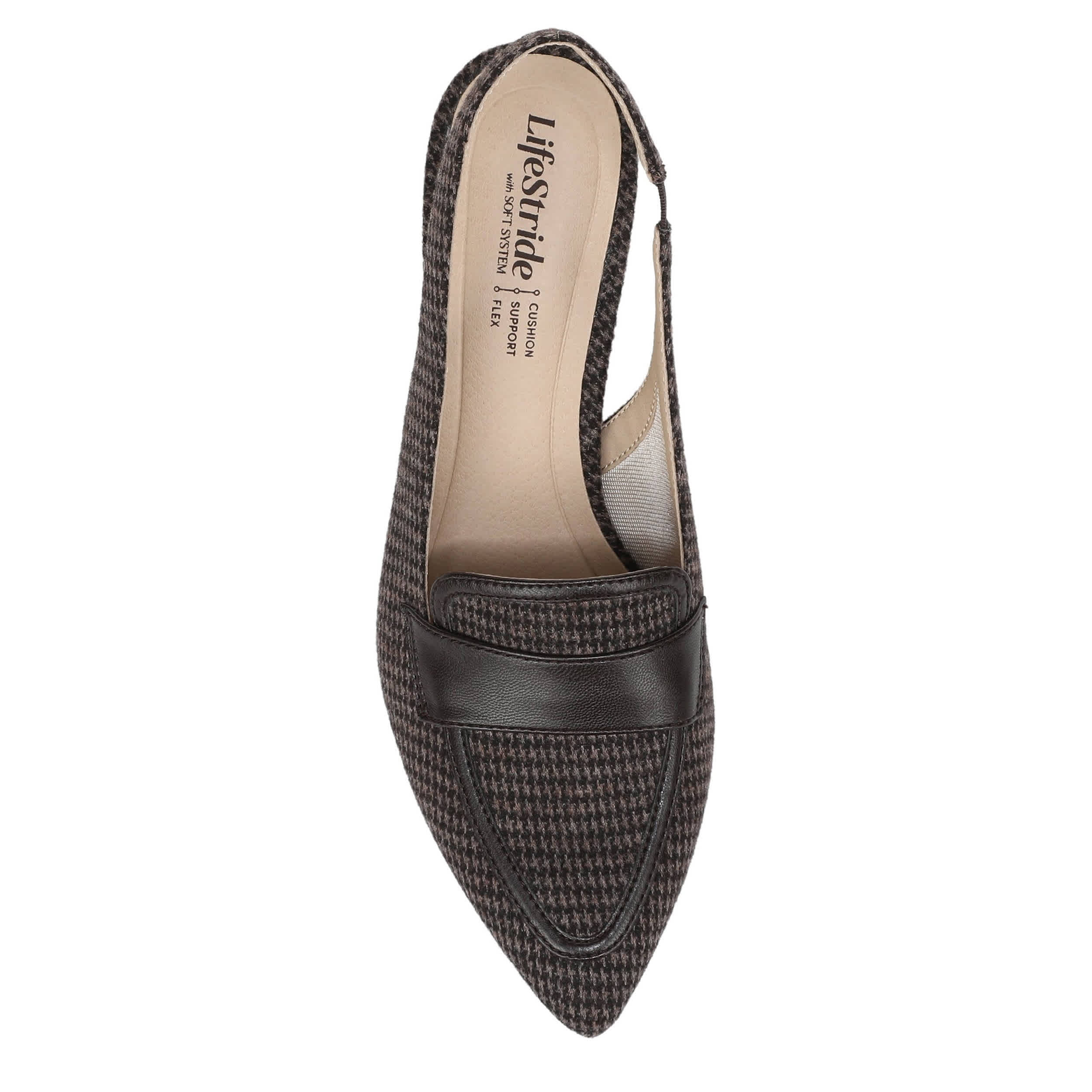 LIFESTRIDE-WOMENS ANGEL PUMP-CHOCOLATE & 