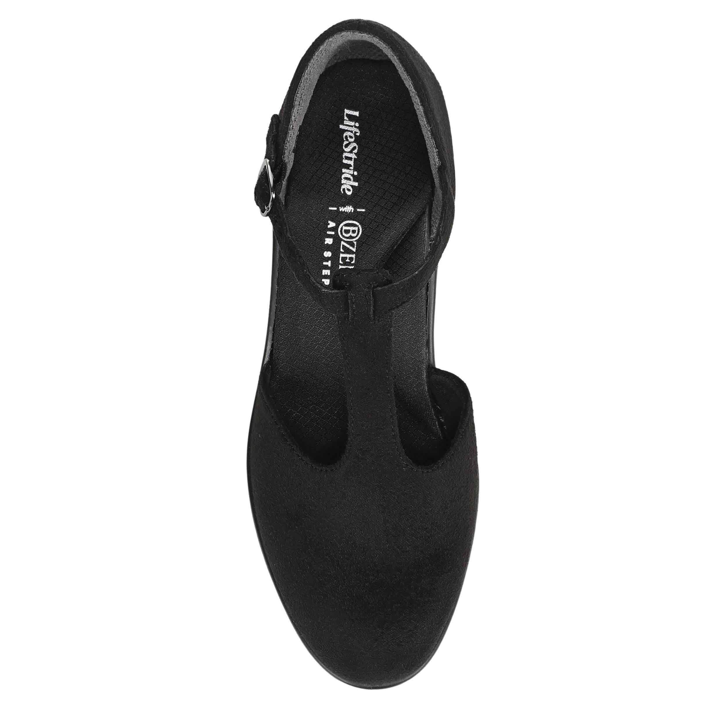 LIFESTRIDE-WOMENS LADY PUMP-BLACK & 