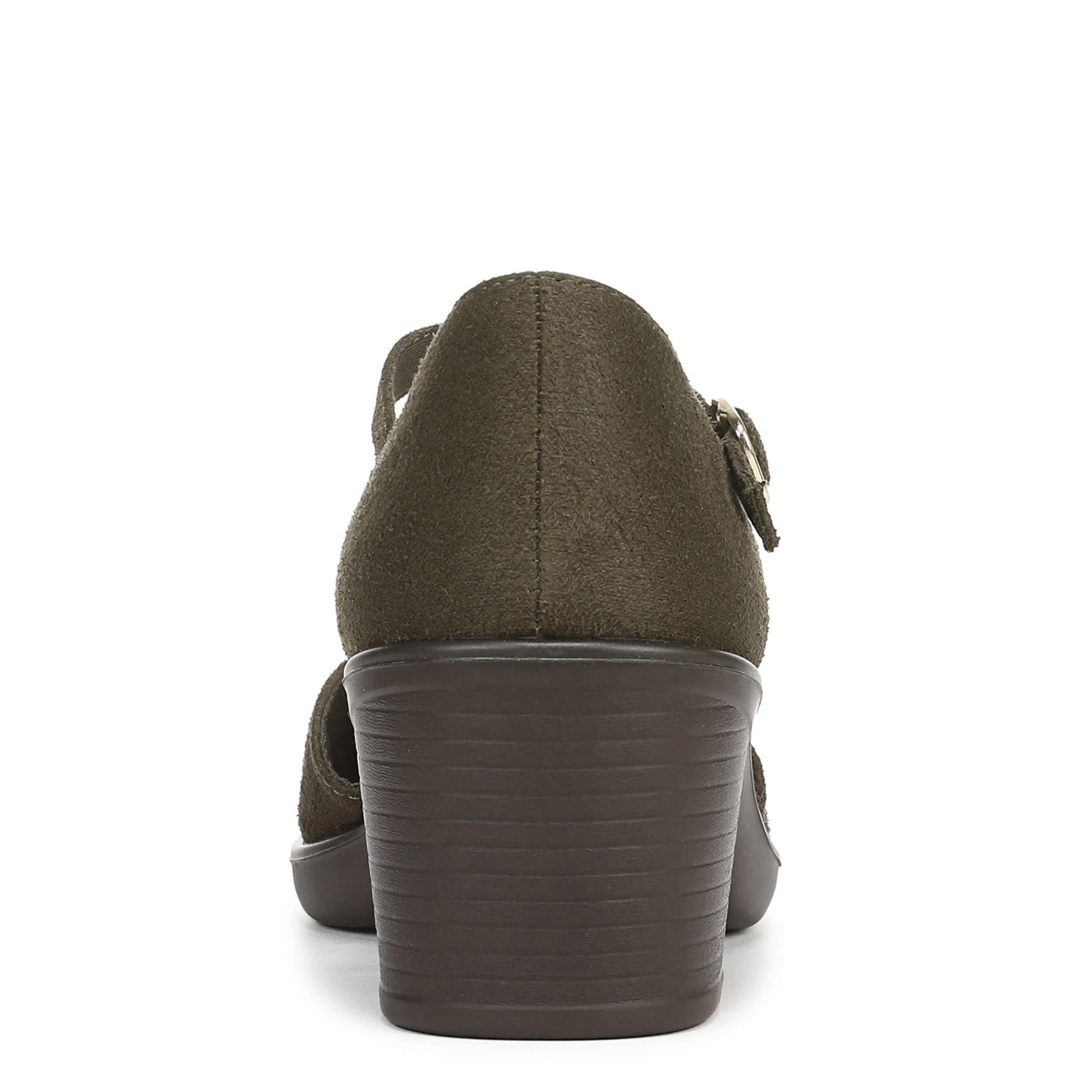 LIFESTRIDE-WOMENS LADY PUMP-DARK GREEN & 