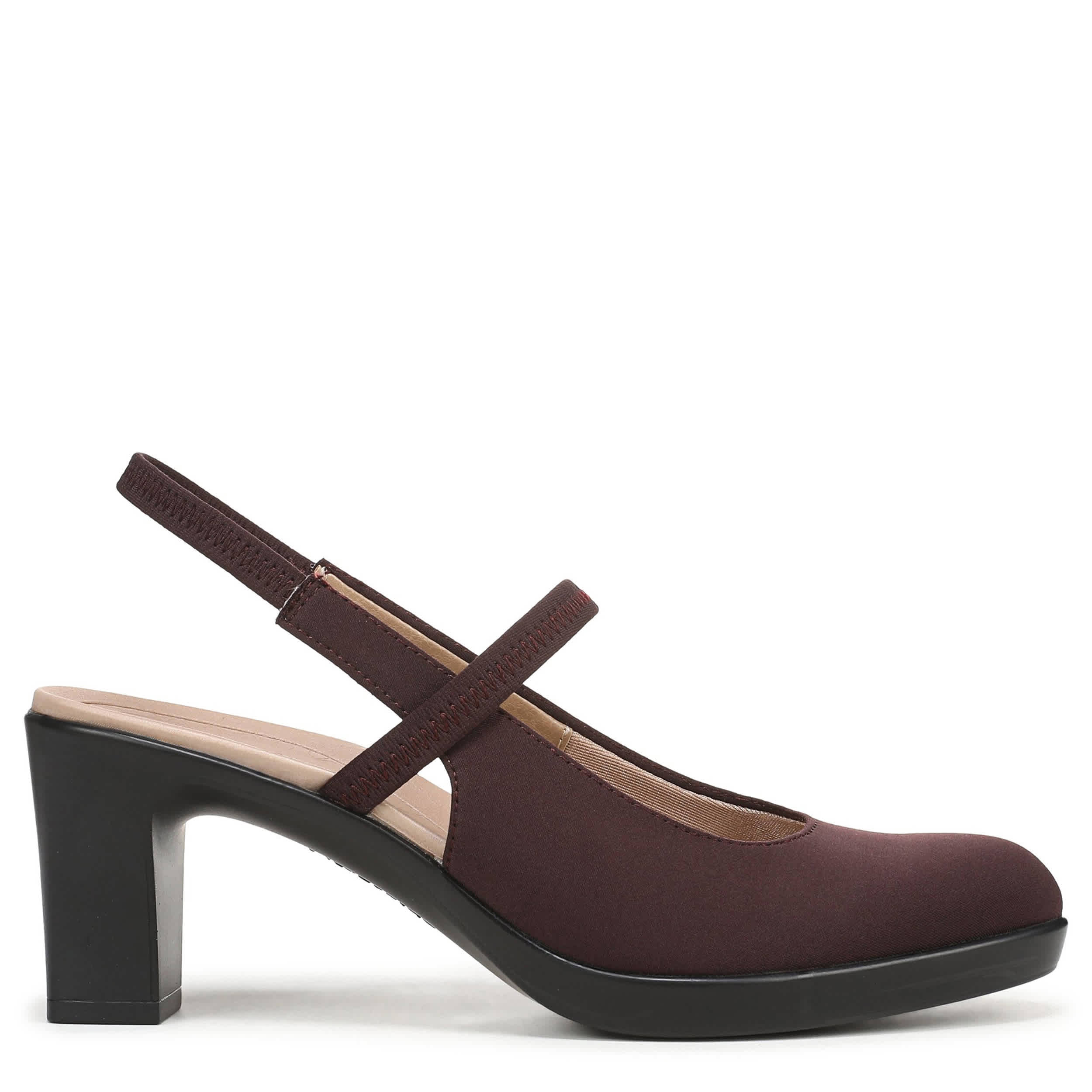 LIFESTRIDE-WOMENS EVOKE PUMP-CORDOVAN & 