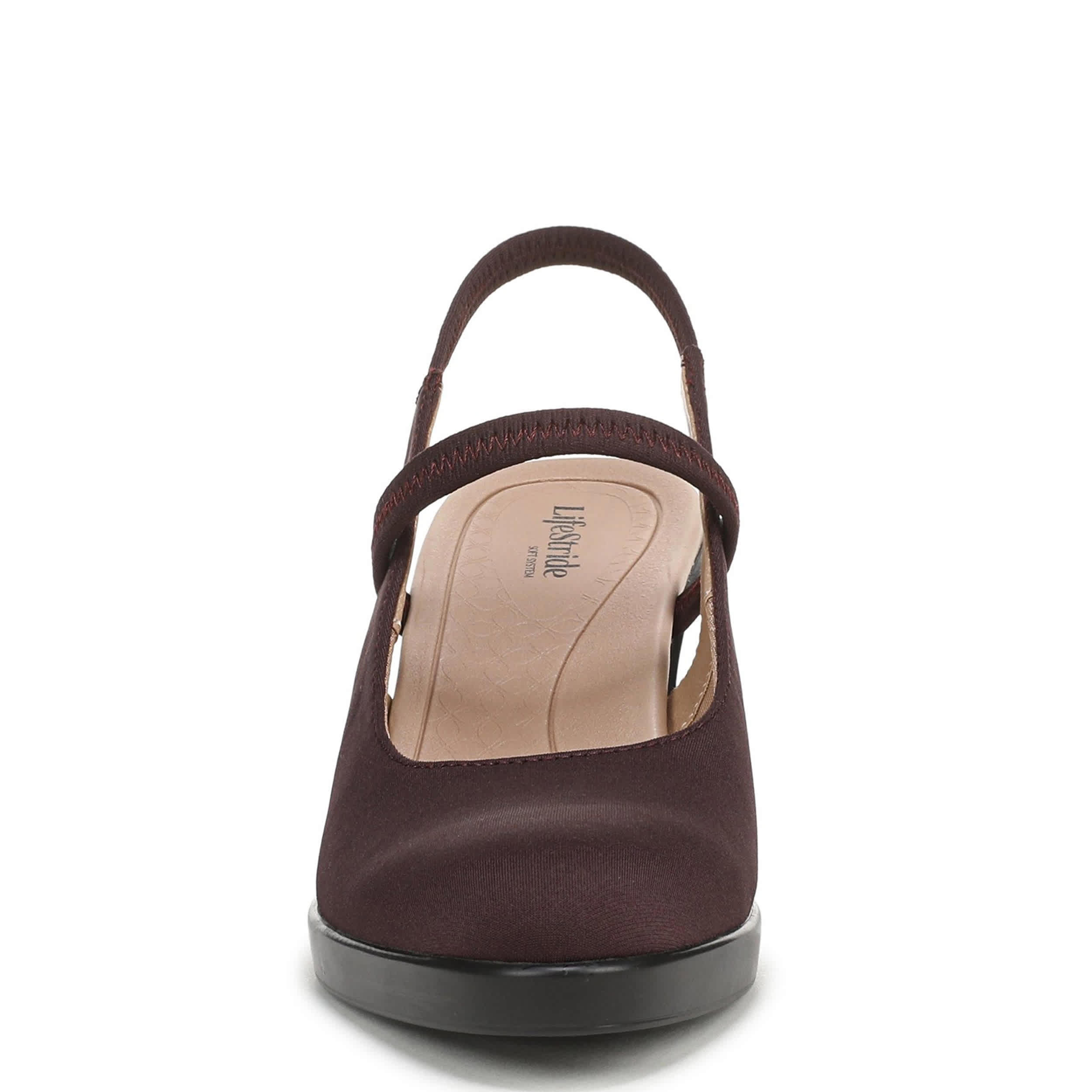 LIFESTRIDE-WOMENS EVOKE PUMP-CORDOVAN & 