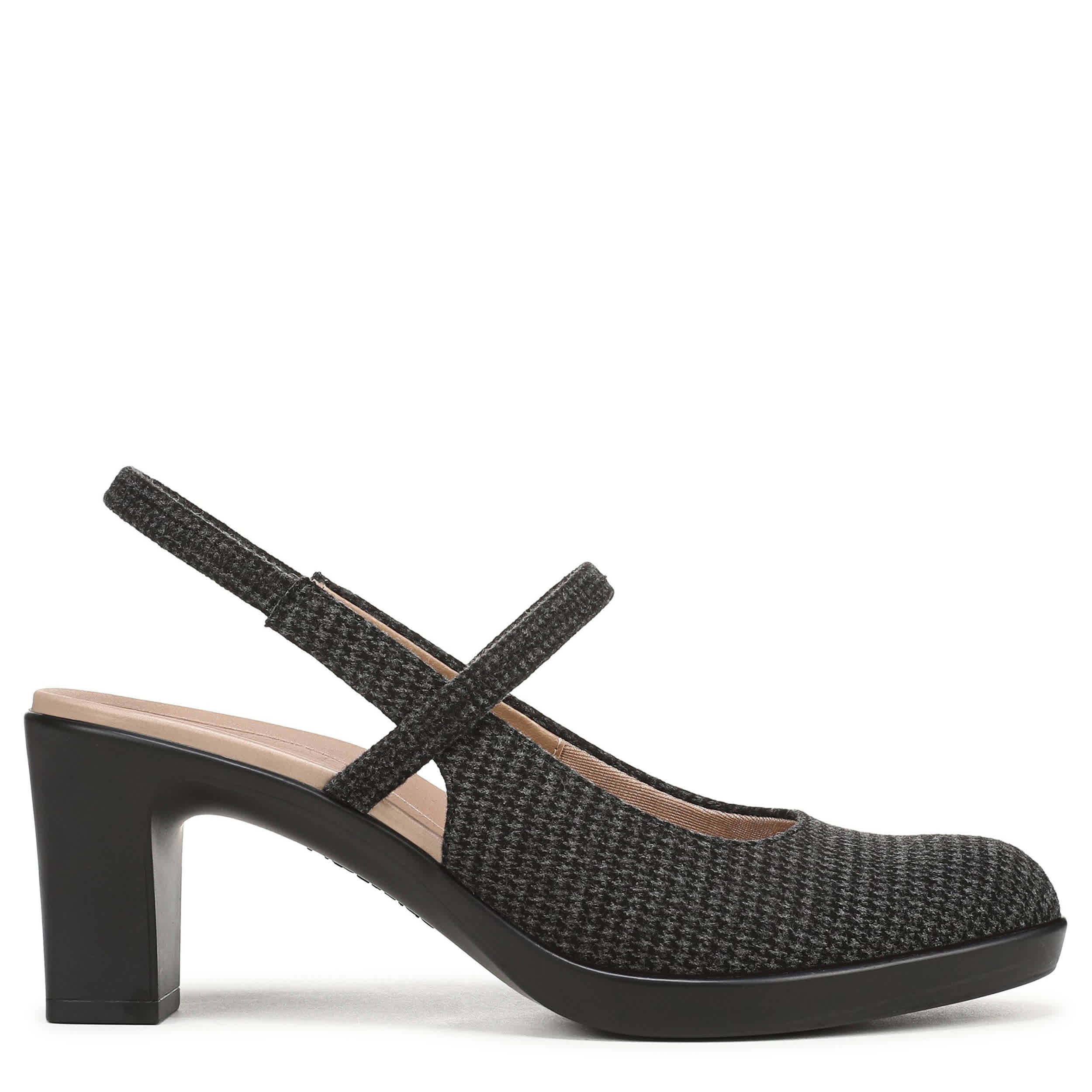 LIFESTRIDE-WOMENS EVOKE PUMP-BLACK & GREY