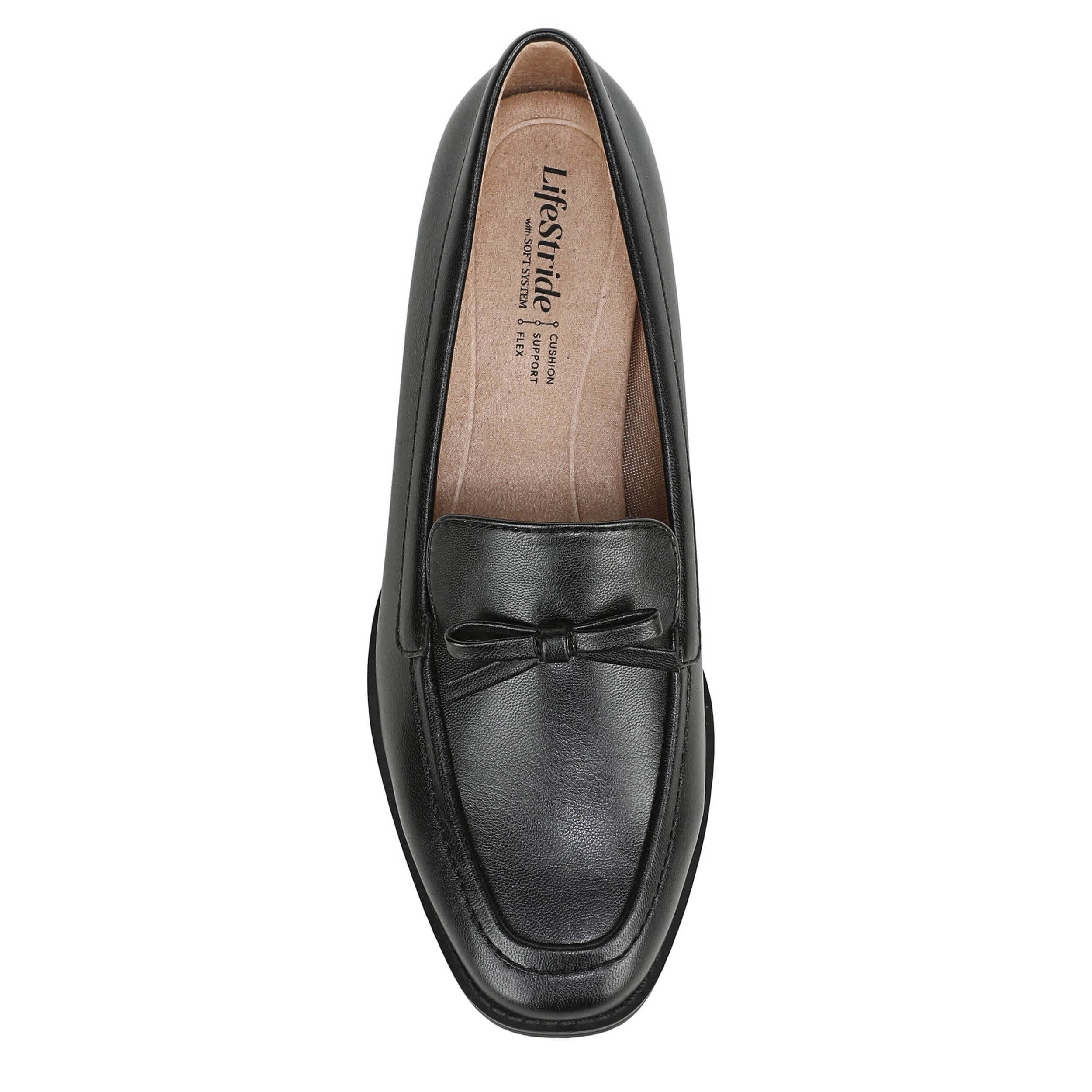 LIFESTRIDE-WOMENS FABLE LOAFER-BLACK & 
