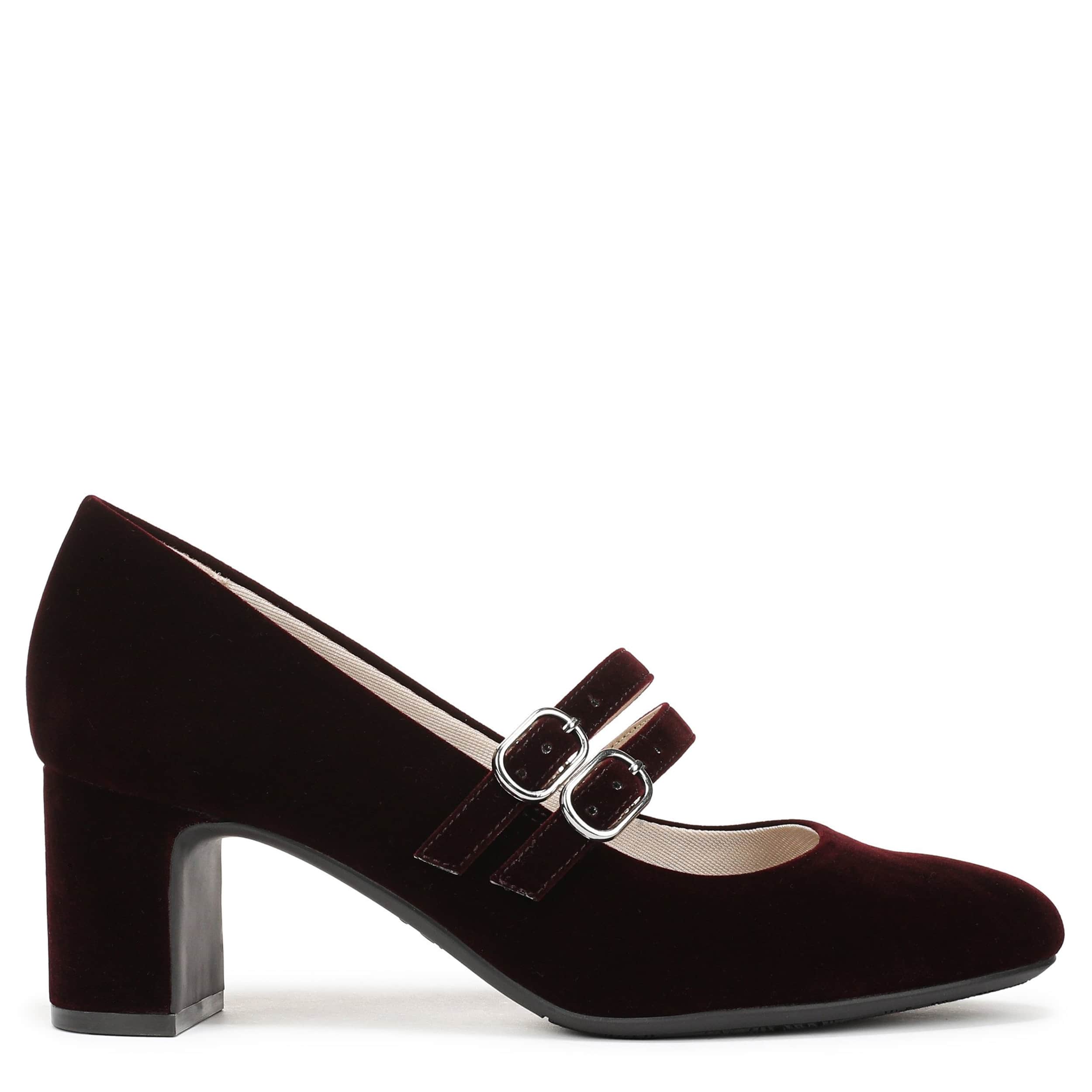 LIFESTRIDE-WOMENS TRUE PUMP-CHOCOLATE & 