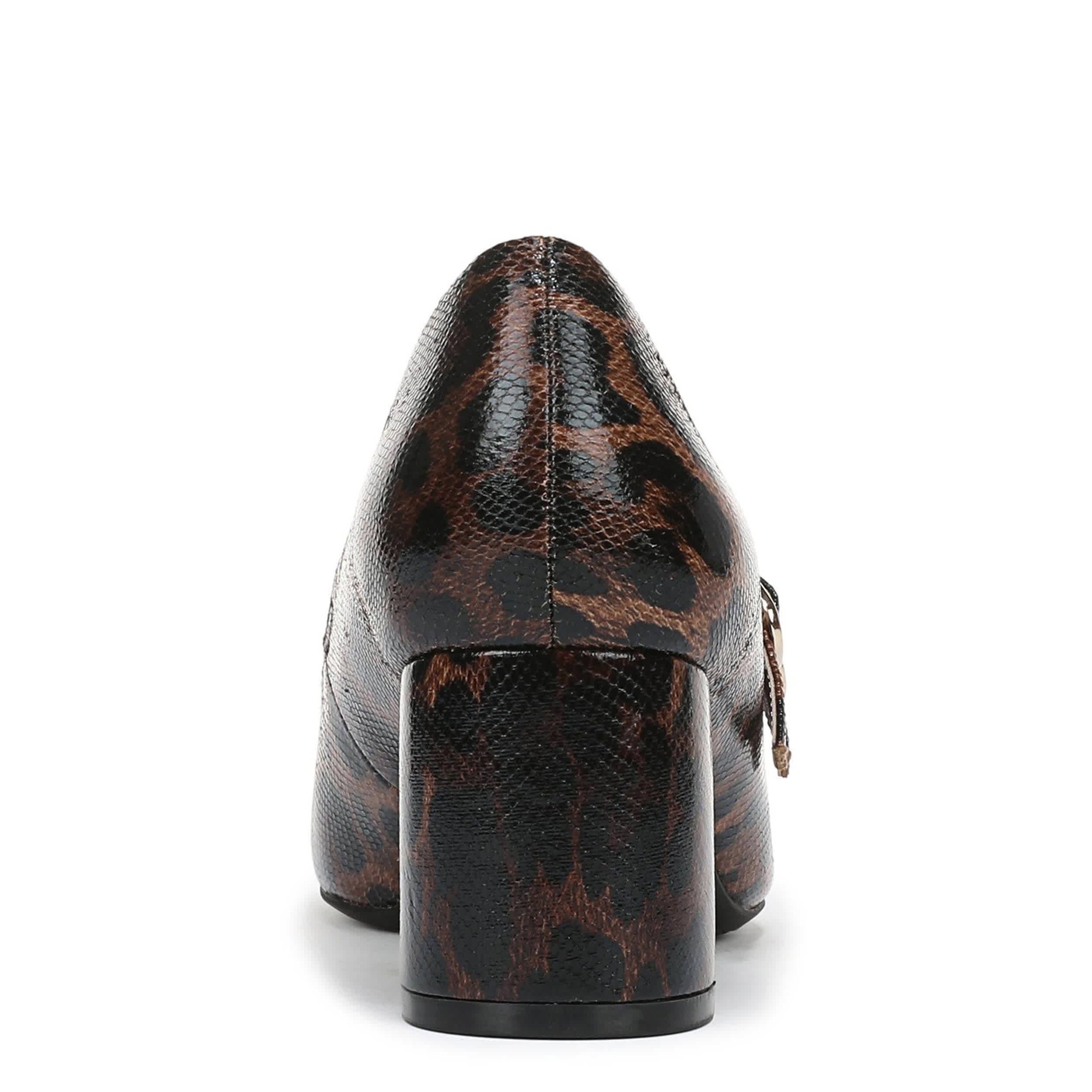 LIFESTRIDE-WOMENS TRUE PUMP-BROWN & LEOPARD