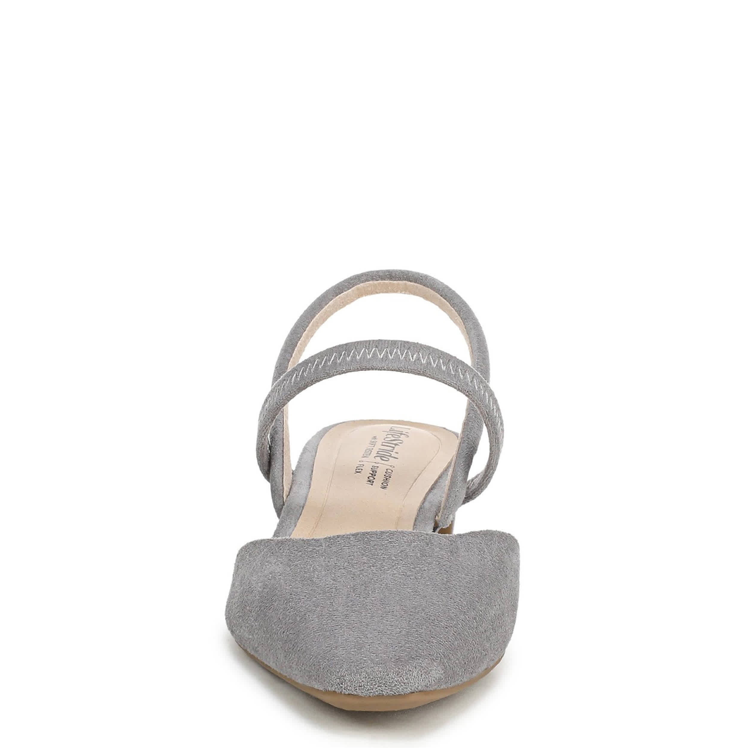 LIFESTRIDE-WOMENS LAINEY PUMP-GREY & 