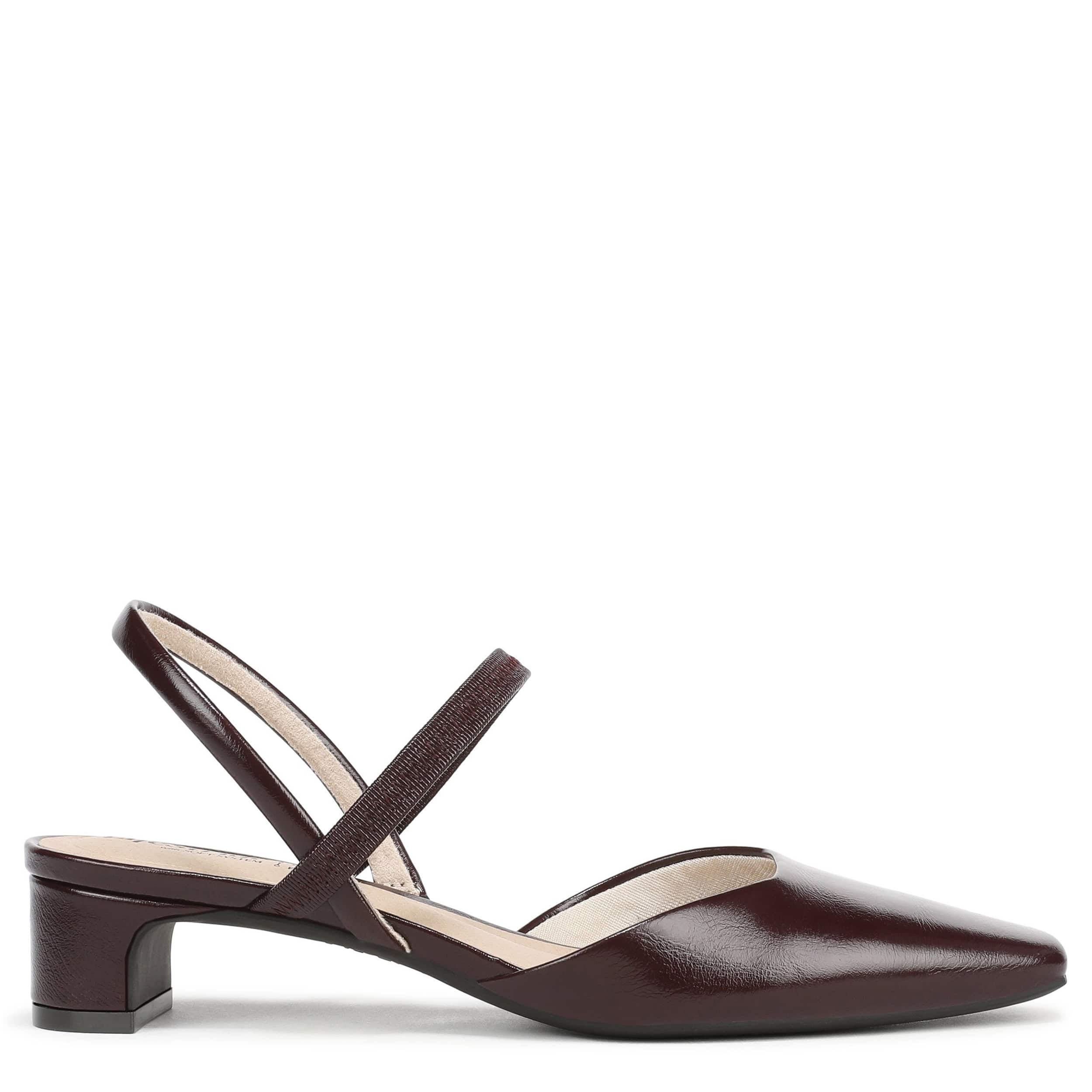 LIFESTRIDE-WOMENS LAINEY PUMP-CHOCOLATE & 
