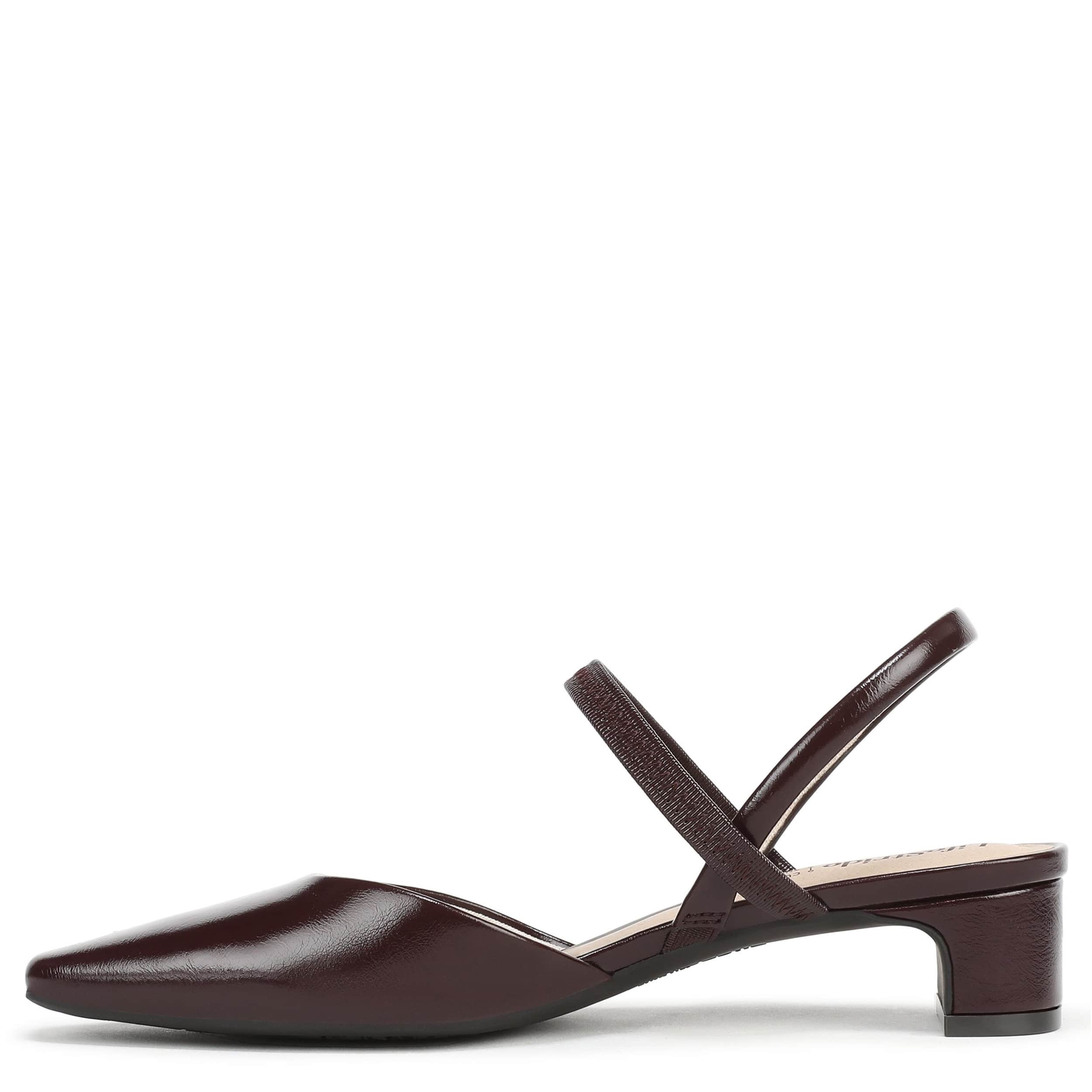 LIFESTRIDE-WOMENS LAINEY PUMP-CHOCOLATE & 