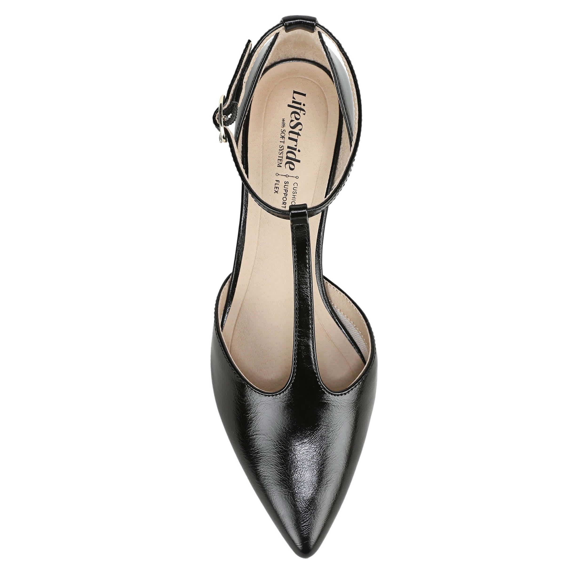 LIFESTRIDE-WOMENS MARION PUMP-BLACK & 
