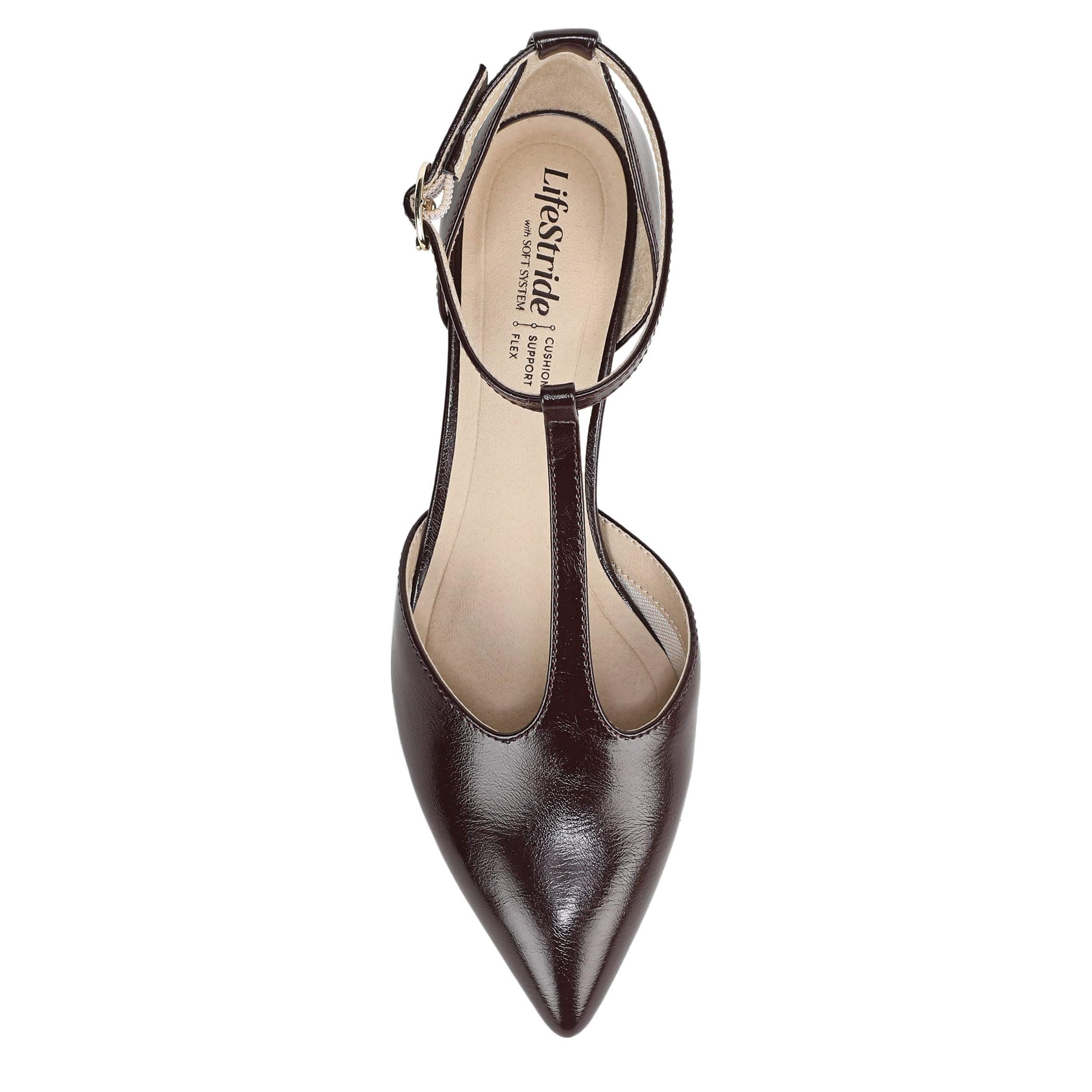 LIFESTRIDE-WOMENS MARION PUMP-CORDOVAN & 