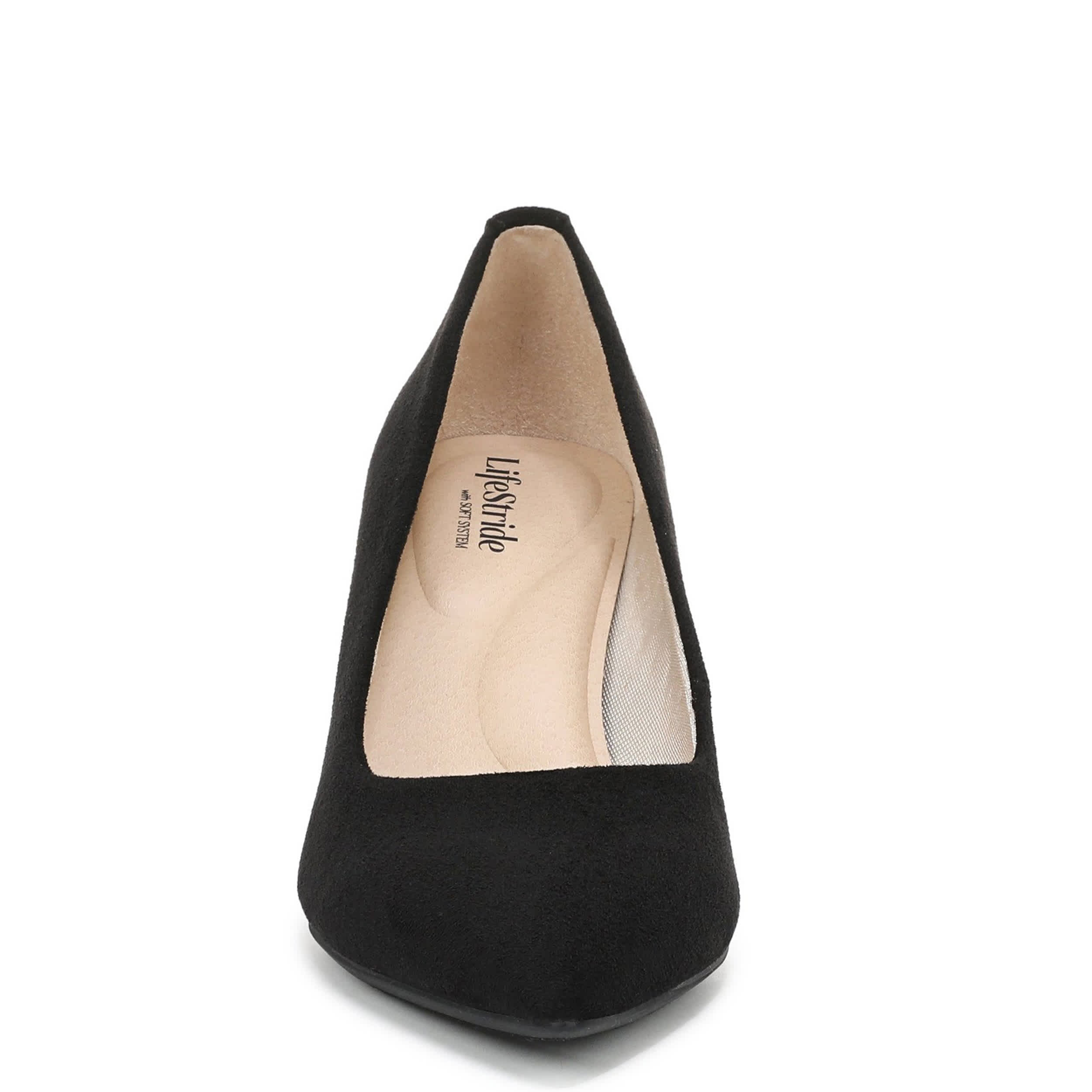 LIFESTRIDE-WOMENS REBECCA PUMP-BLACK & 