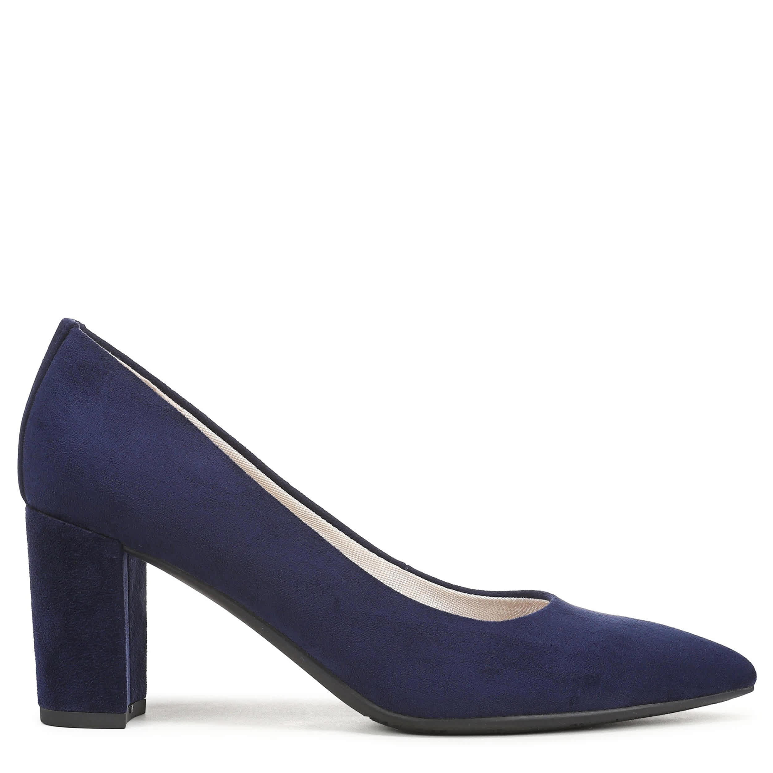 LIFESTRIDE-WOMENS REBECCA PUMP-BLUE & 