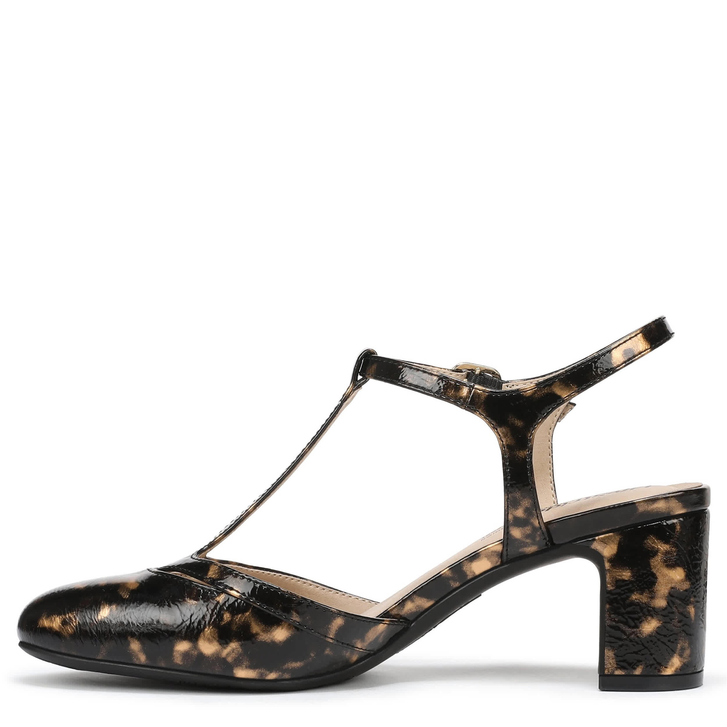 LIFESTRIDE-WOMENS TONI PUMP-BLACK & BROWN