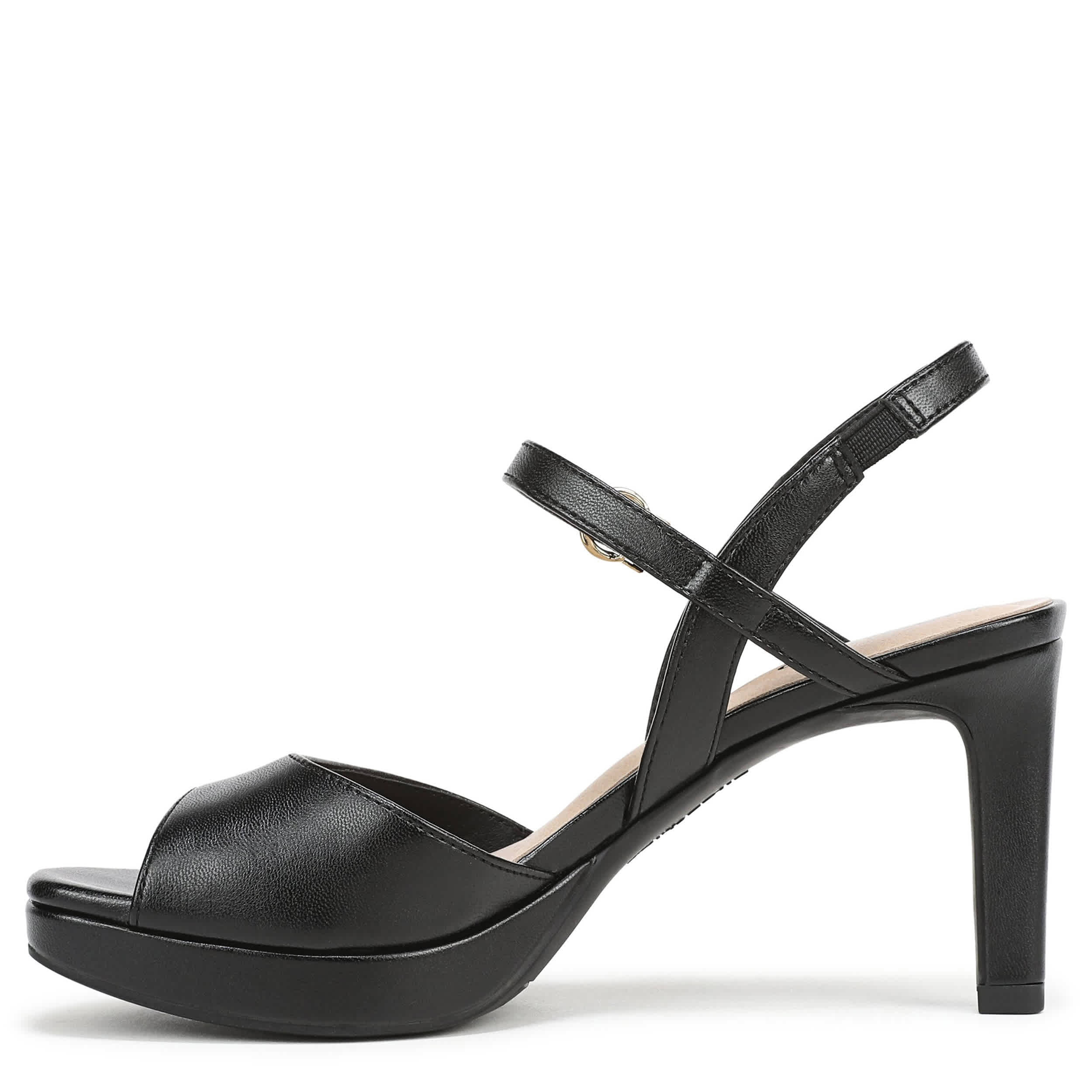 LIFESTRIDE-WOMENS GWENDOLYN SANDAL-BLACK & 