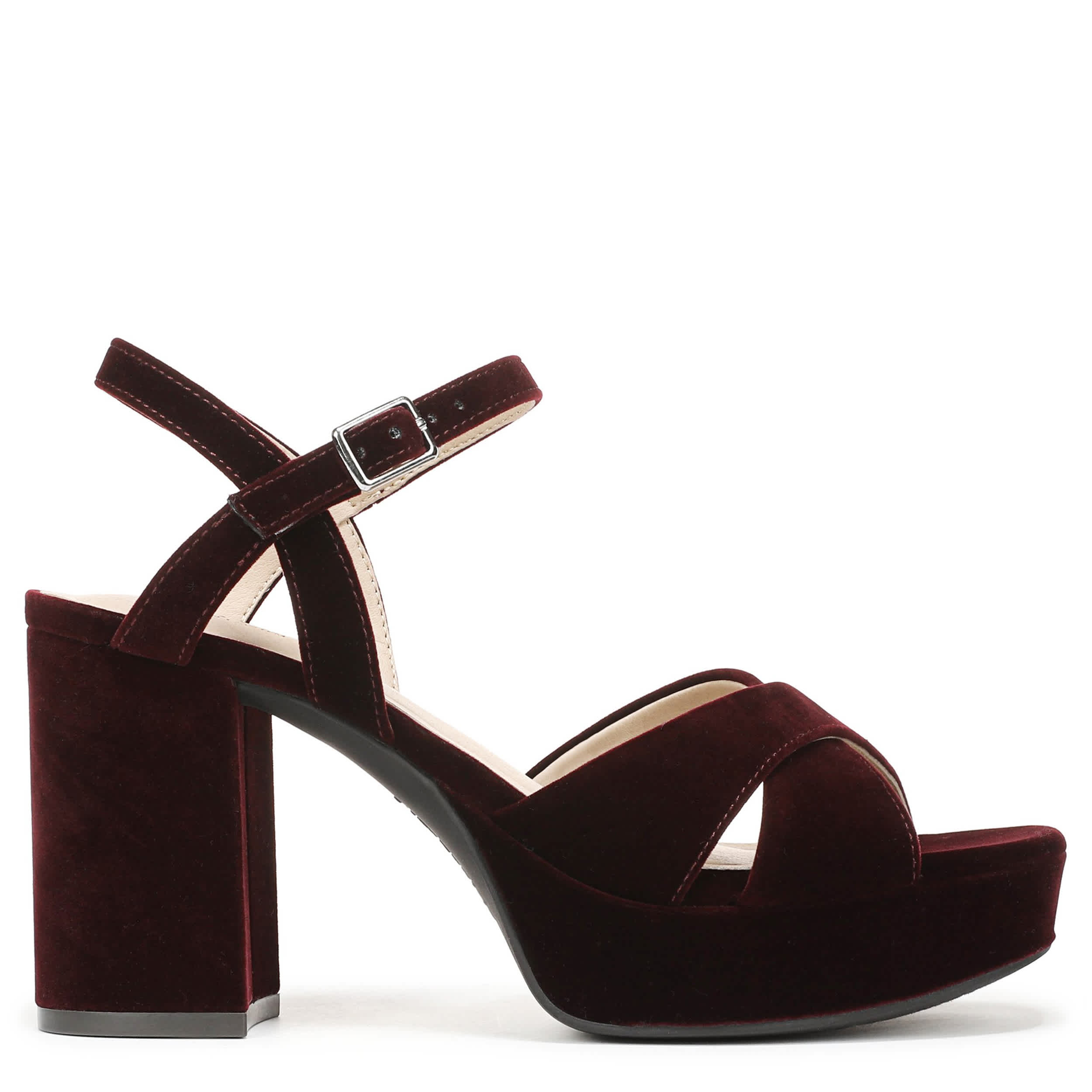 LIFESTRIDE-WOMENS ALICE SANDAL-CORDOVAN & 