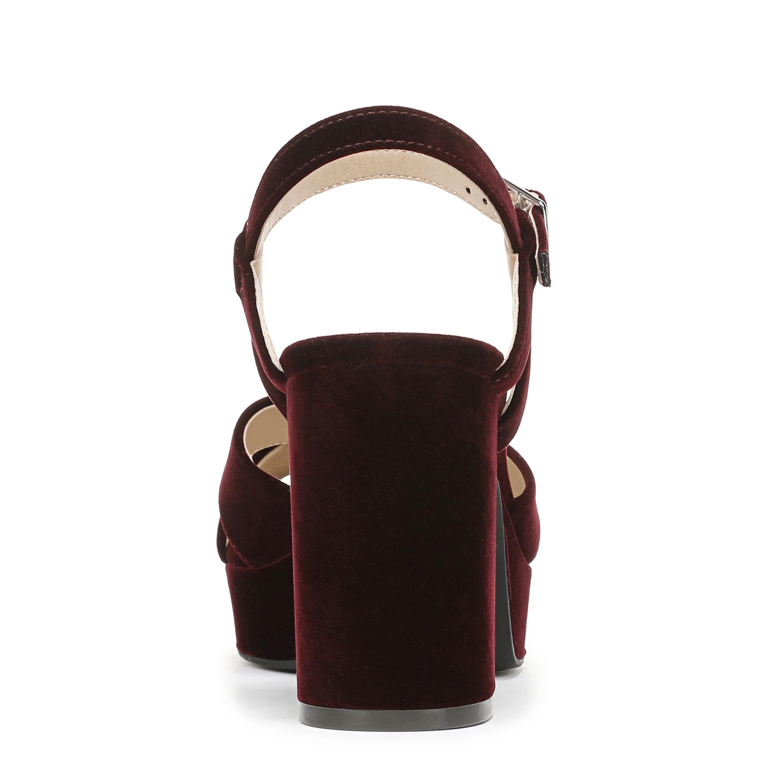 LIFESTRIDE-WOMENS ALICE SANDAL-CORDOVAN & 
