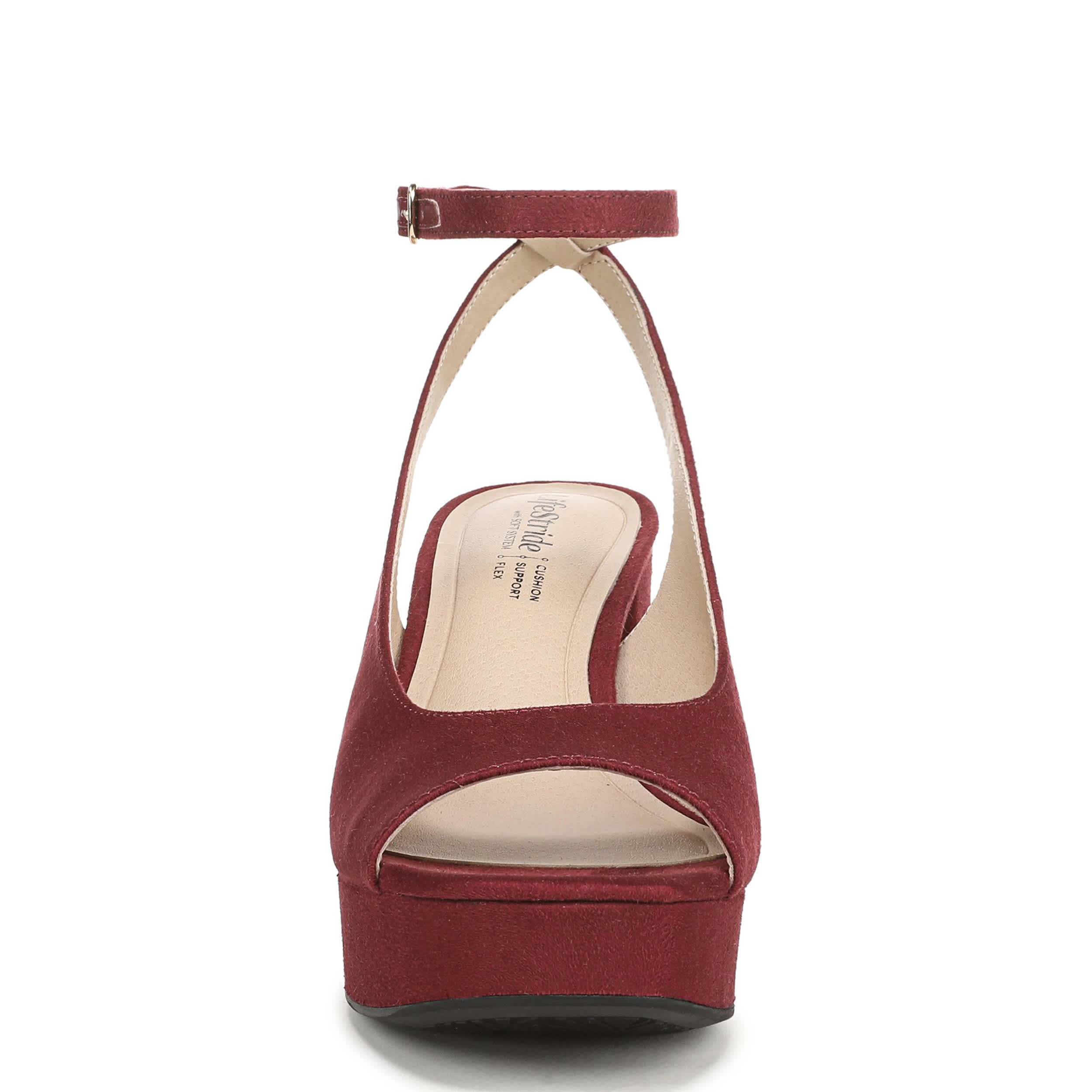 LIFESTRIDE-WOMENS ALIYAH SANDAL-WINE & 