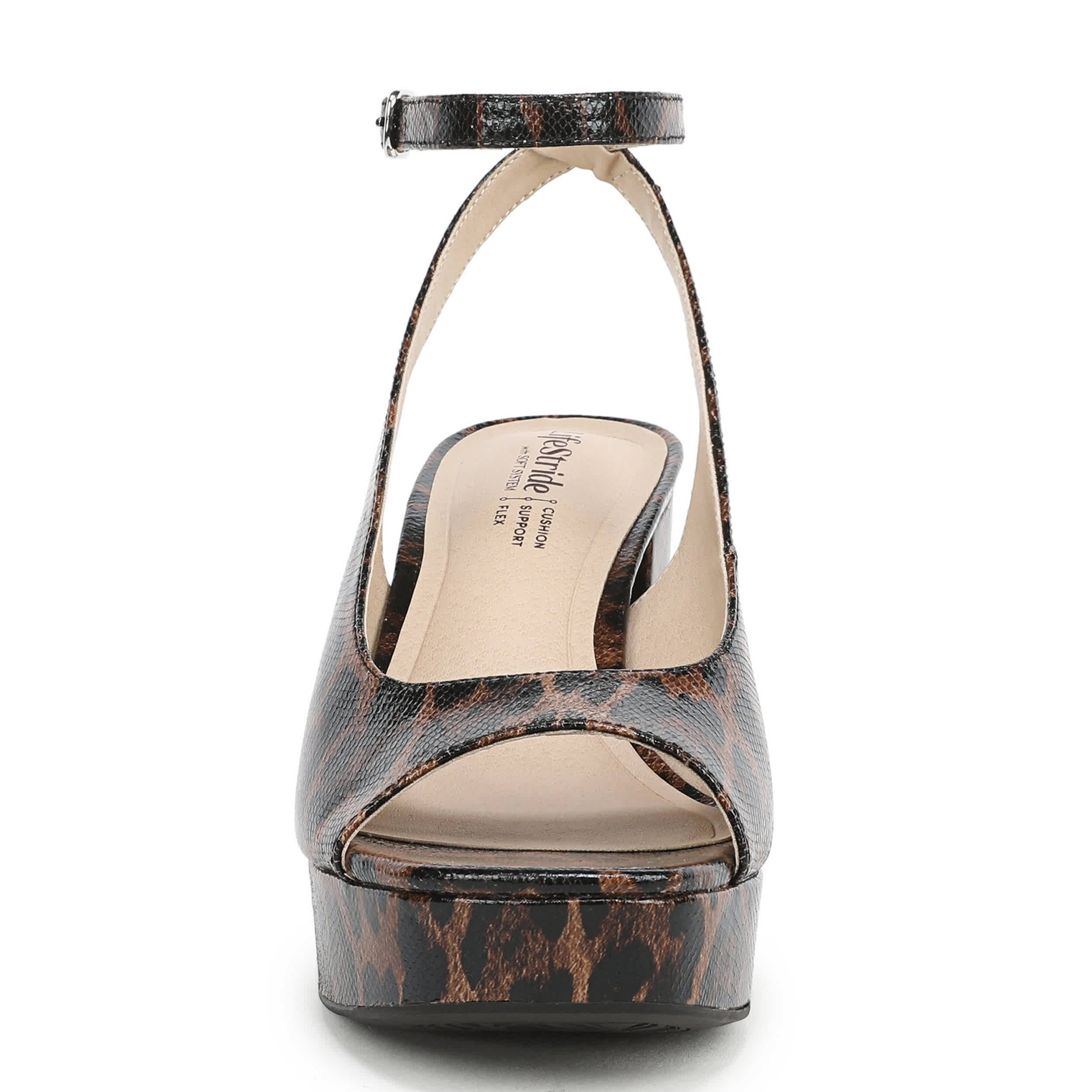 LIFESTRIDE-WOMENS ALIYAH SANDAL-LEOPARD & 