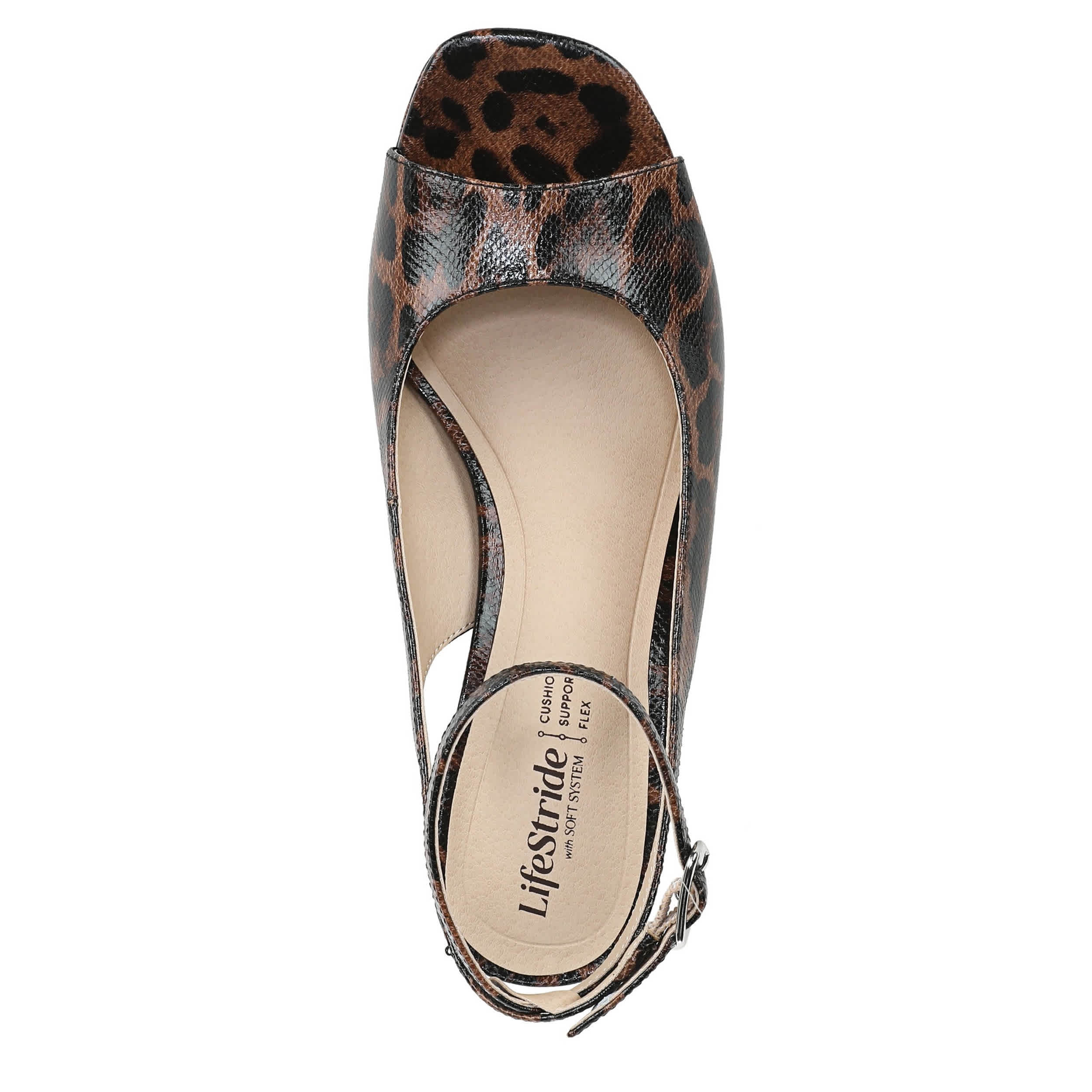 LIFESTRIDE-WOMENS ALIYAH SANDAL-LEOPARD & 