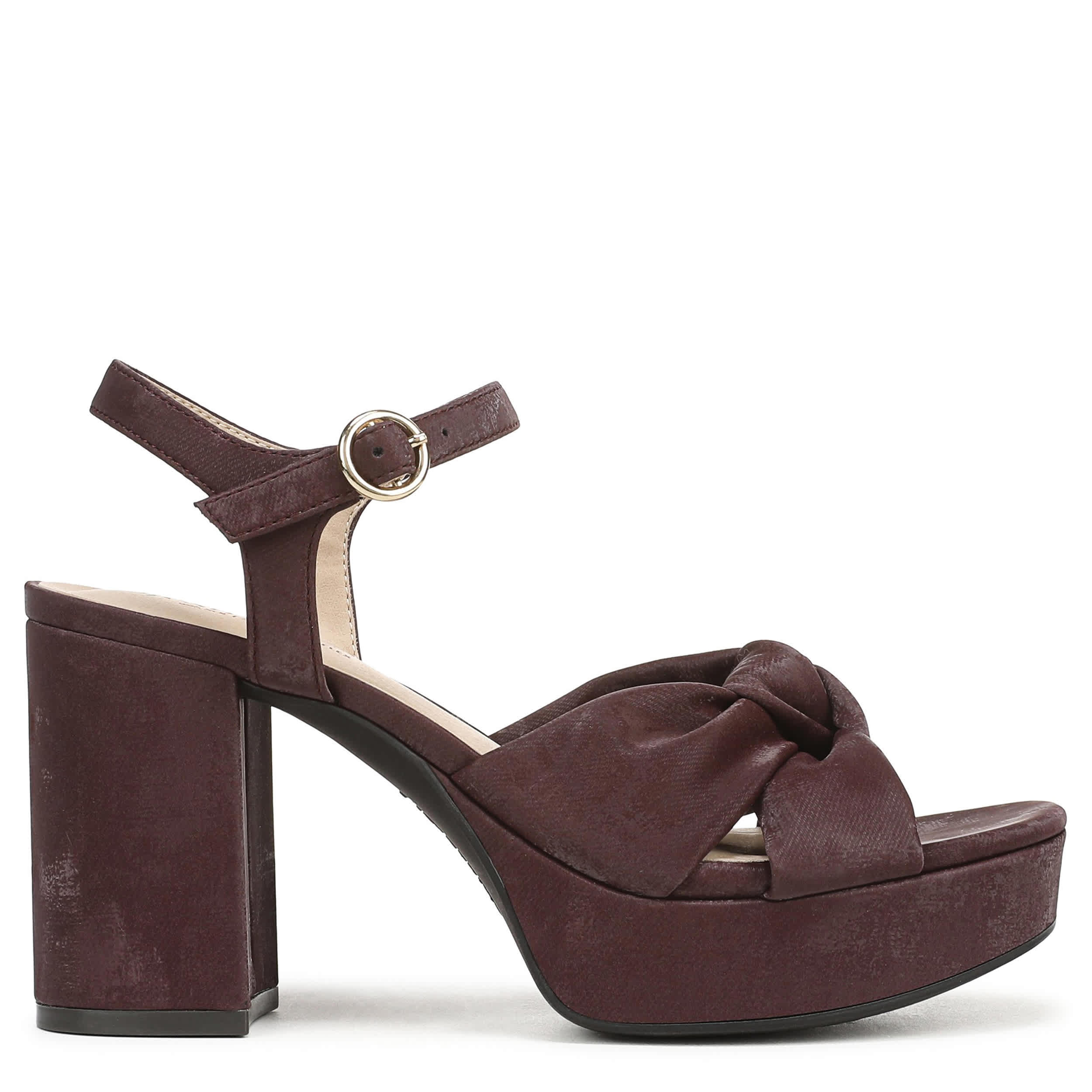 LIFESTRIDE-WOMENS AUGUST SANDAL-CORDOVAN & 