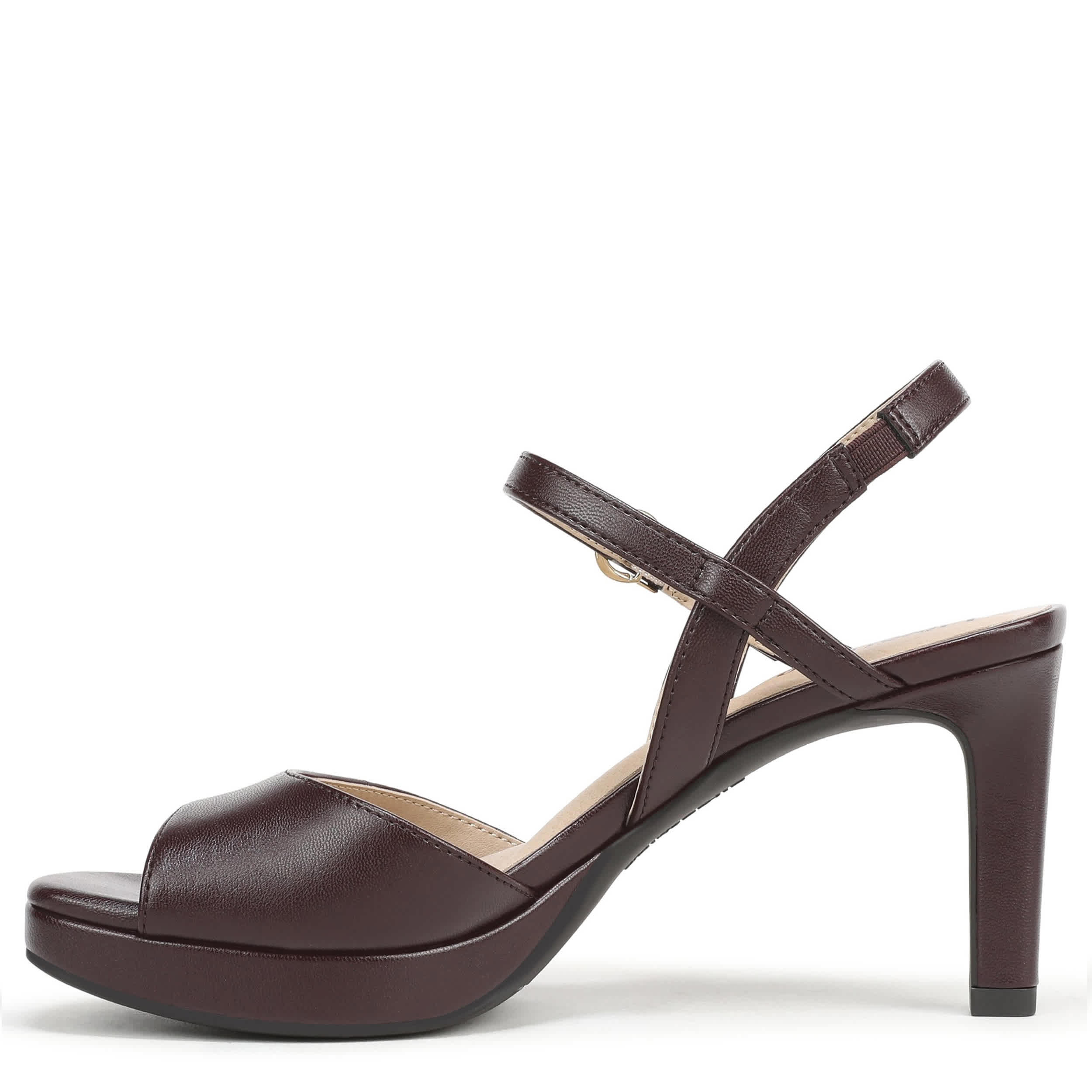 LIFESTRIDE-WOMENS GWENDOLYN SANDAL-CHOCOLATE & 