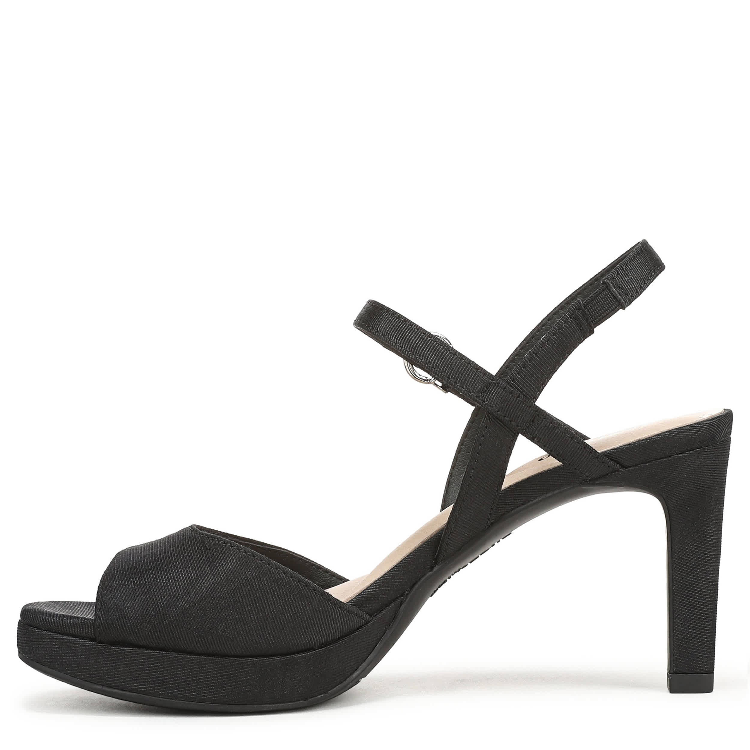 LIFESTRIDE-WOMENS GWENDOLYN SANDAL-BLACK & 