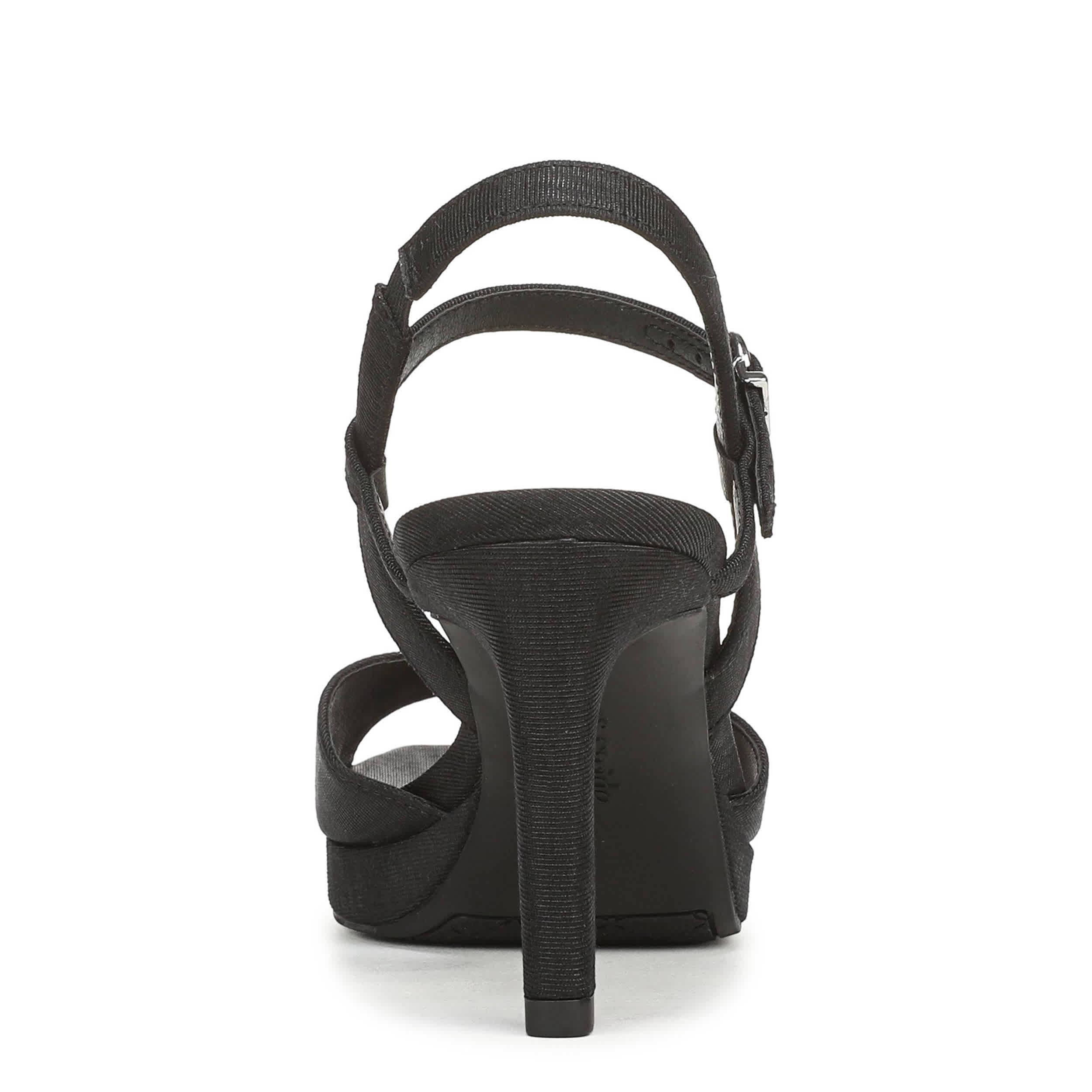 LIFESTRIDE-WOMENS GWENDOLYN SANDAL-BLACK & 