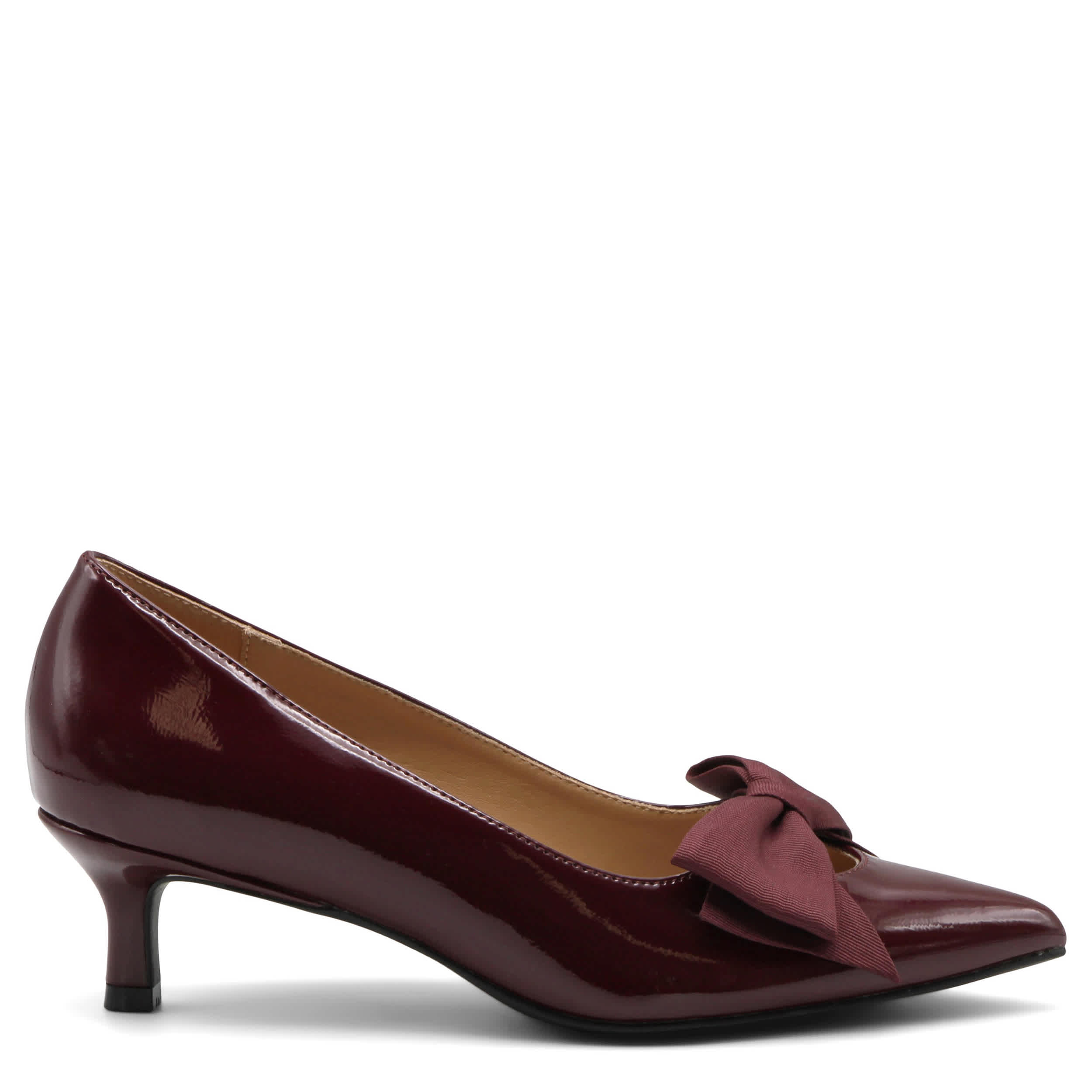 ADRIENNE VITTADINI-WOMENS SOSIE PUMP-BURGUNDY & 