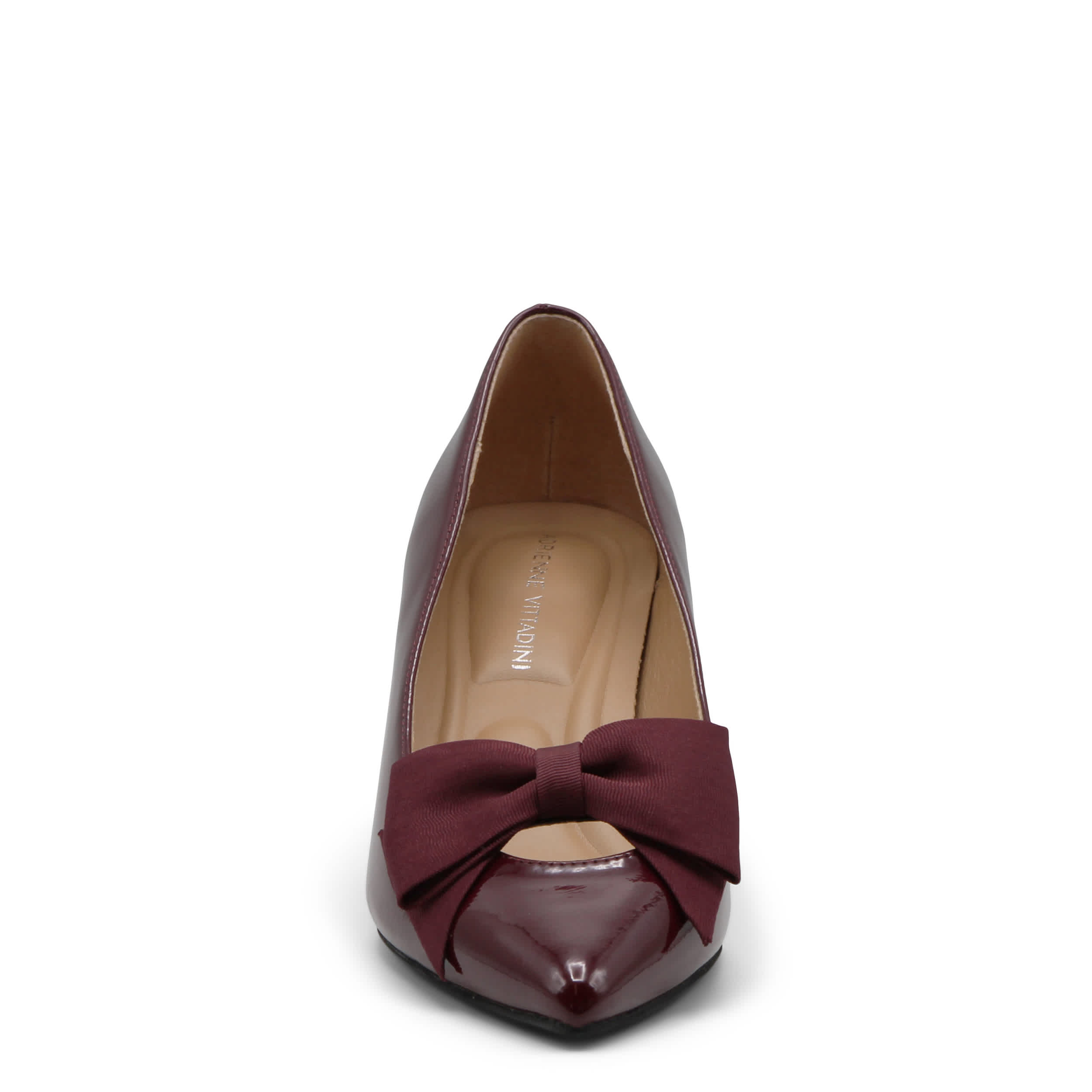 ADRIENNE VITTADINI-WOMENS SOSIE PUMP-BURGUNDY & 
