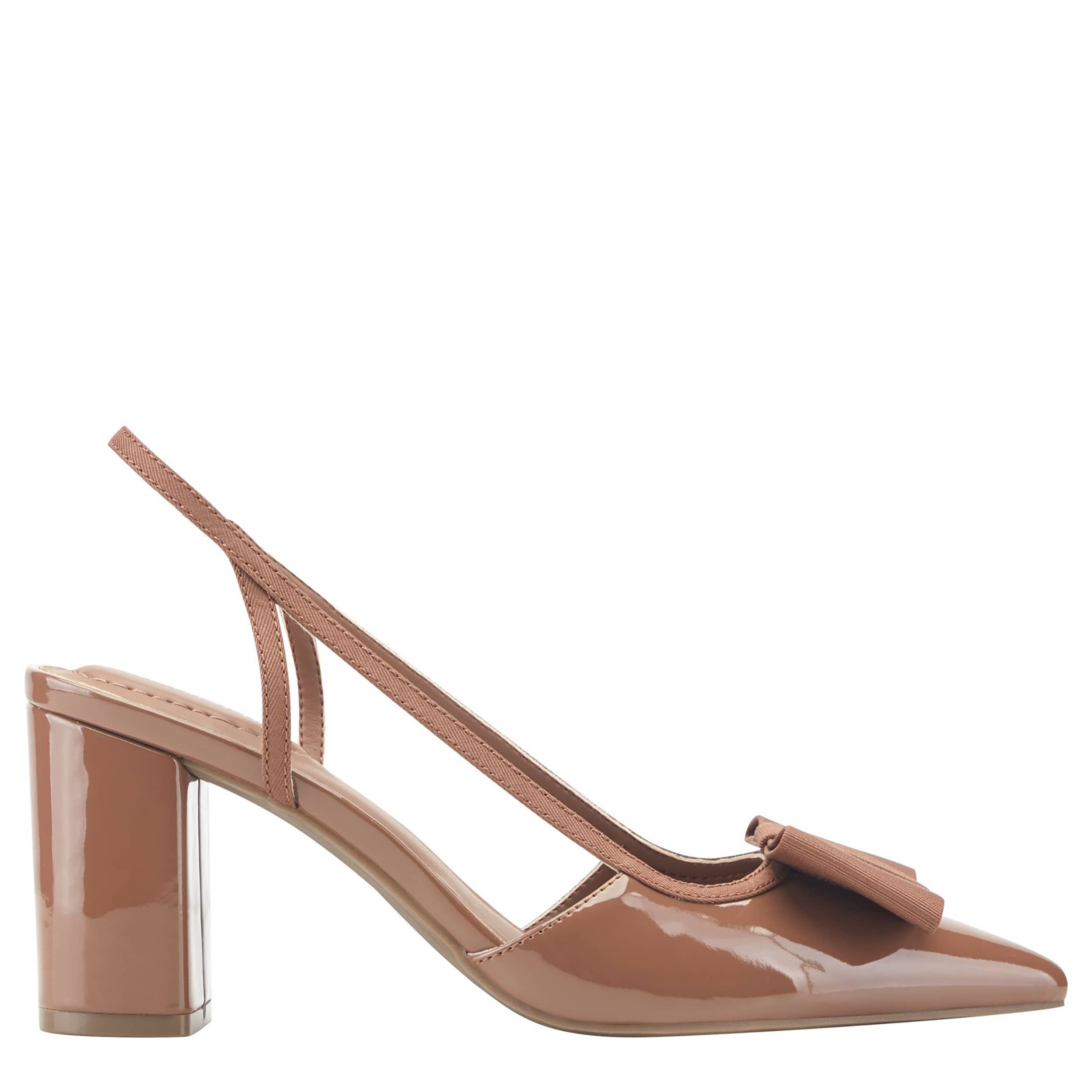 BANDOLINO-WOMENS SANESSA3 PUMP-BROWN & 