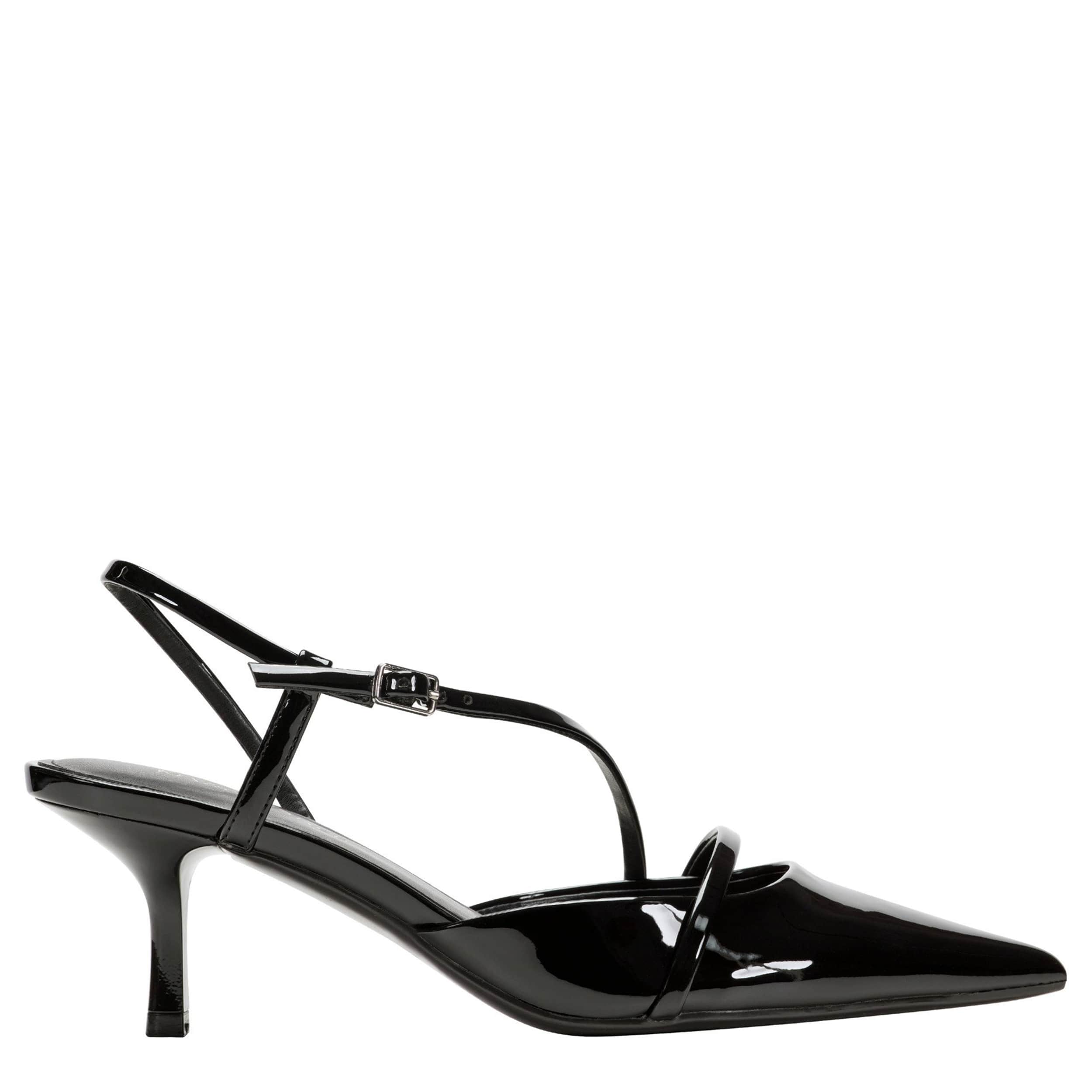 MARC FISHER-WOMENS ILLIE PUMP-BLACK & 