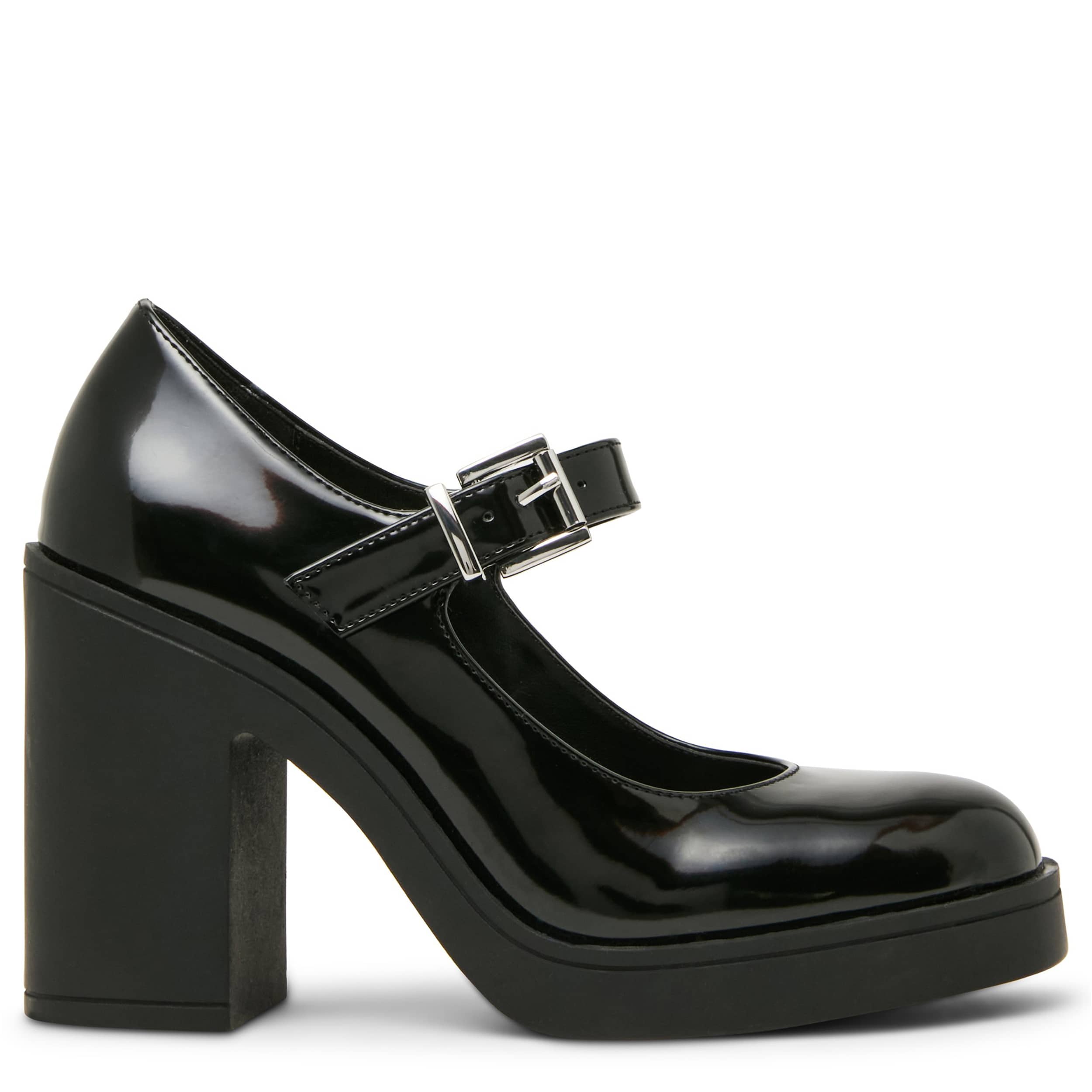 MADDEN GIRL-WOMENS DAPHNE PUMP-BLACK & 