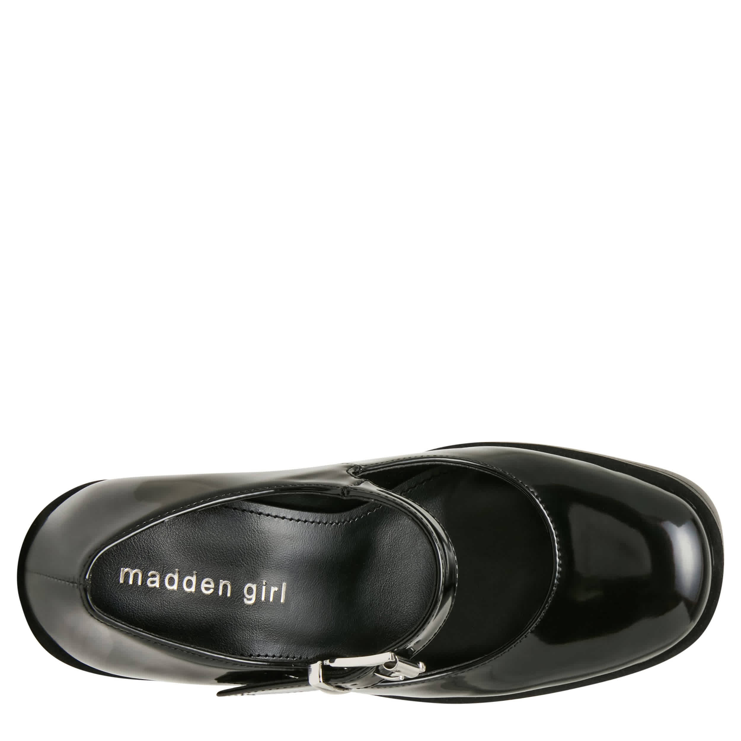 MADDEN GIRL-WOMENS DAPHNE PUMP-BLACK & 