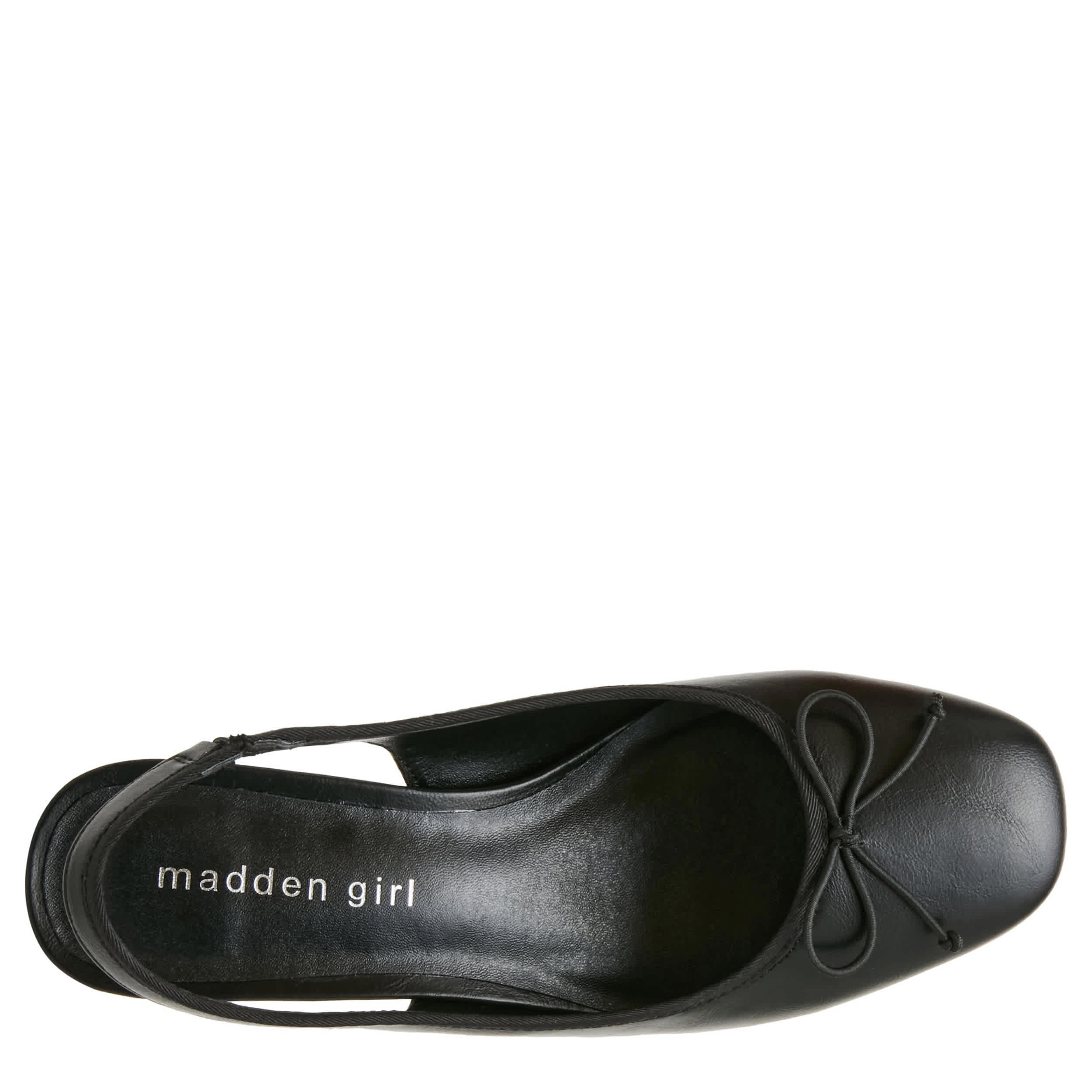 MADDEN GIRL-WOMENS EMELIA PUMP-BLACK & 