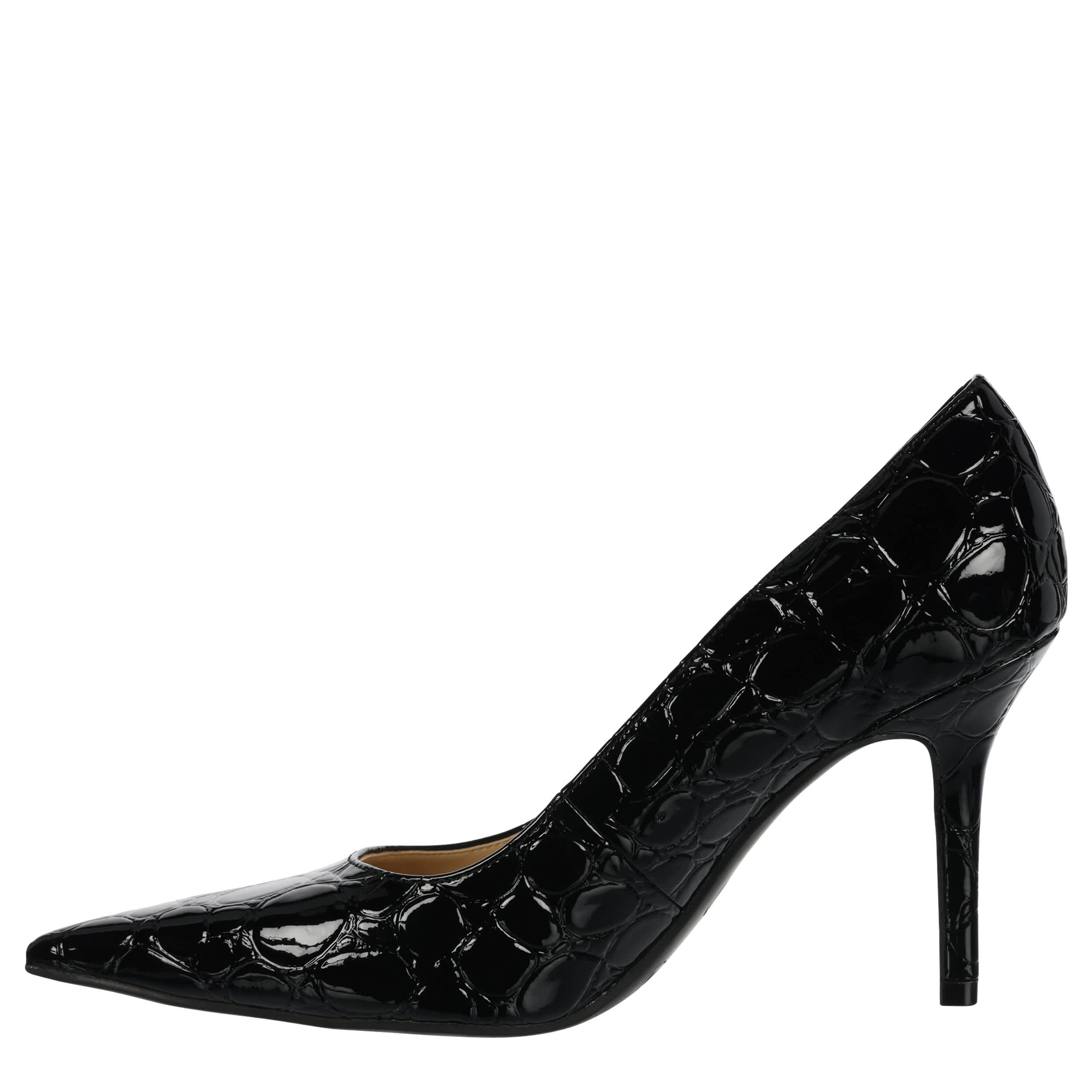 NINE WEST-WOMENS GINES PUMP-BLACK & 