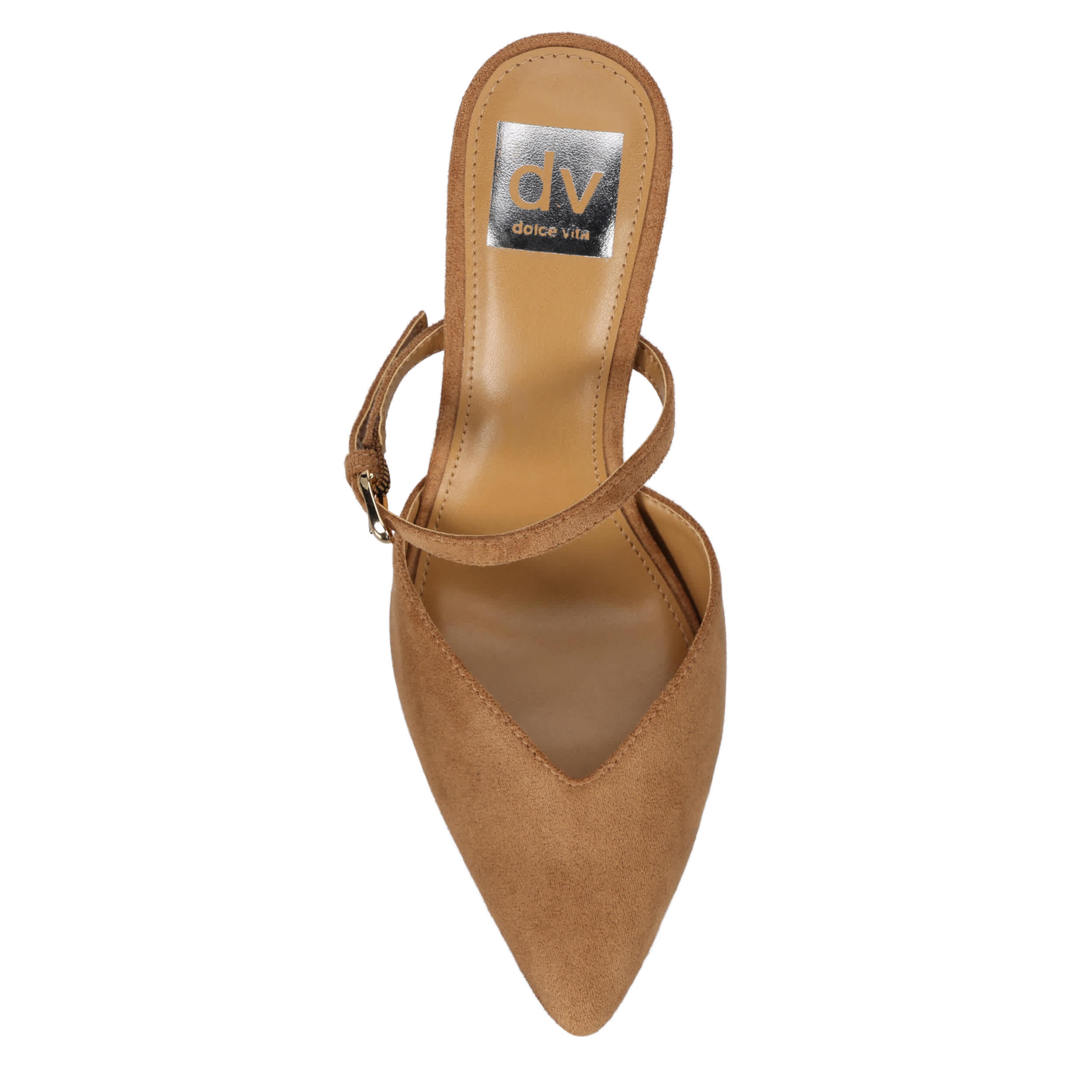 DV BY DOLCE VITA-WOMENS ELLEGANZA PUMP-BROWN & 