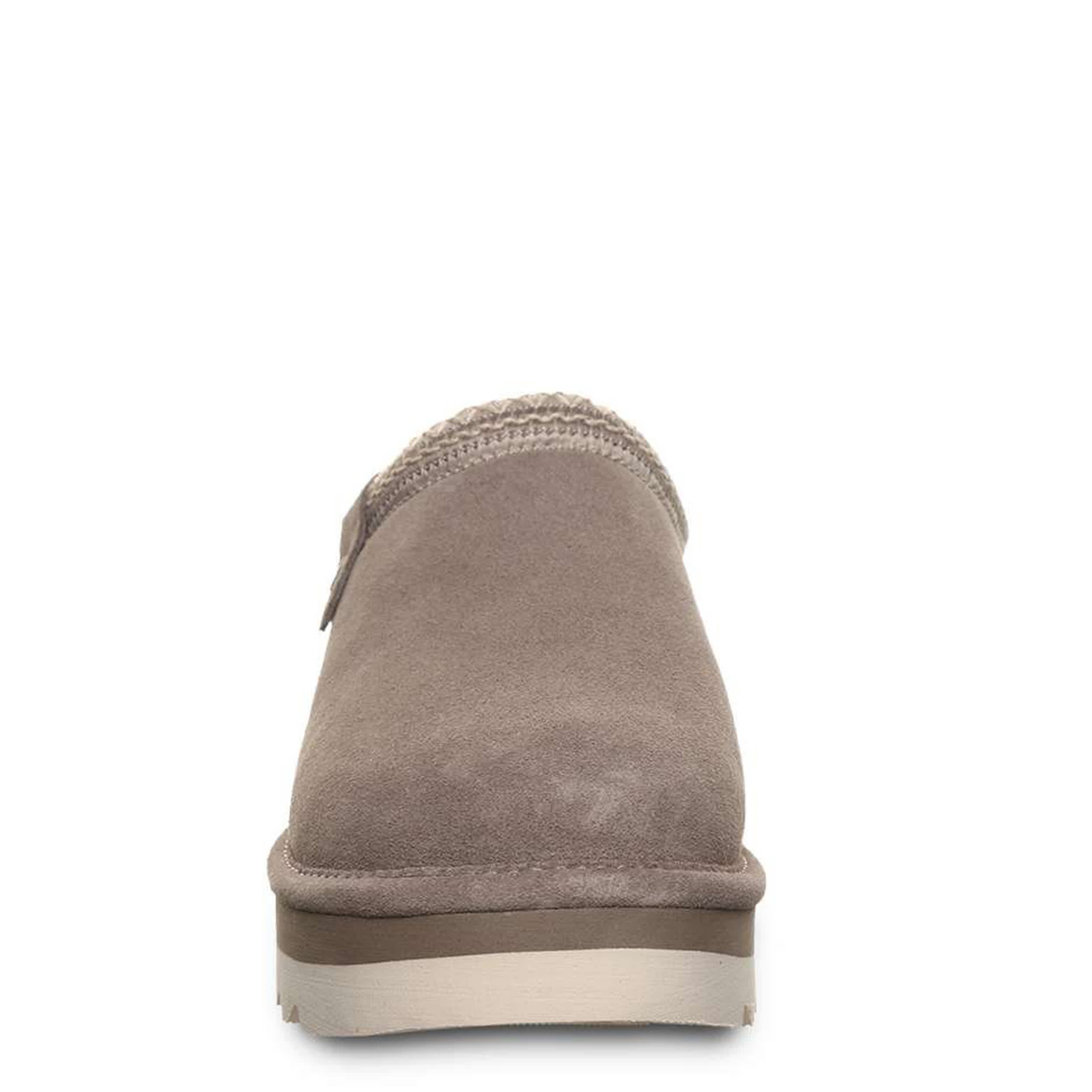 BEARPAW-WOMENS CALLISTA SLIPPER-STONE & 
