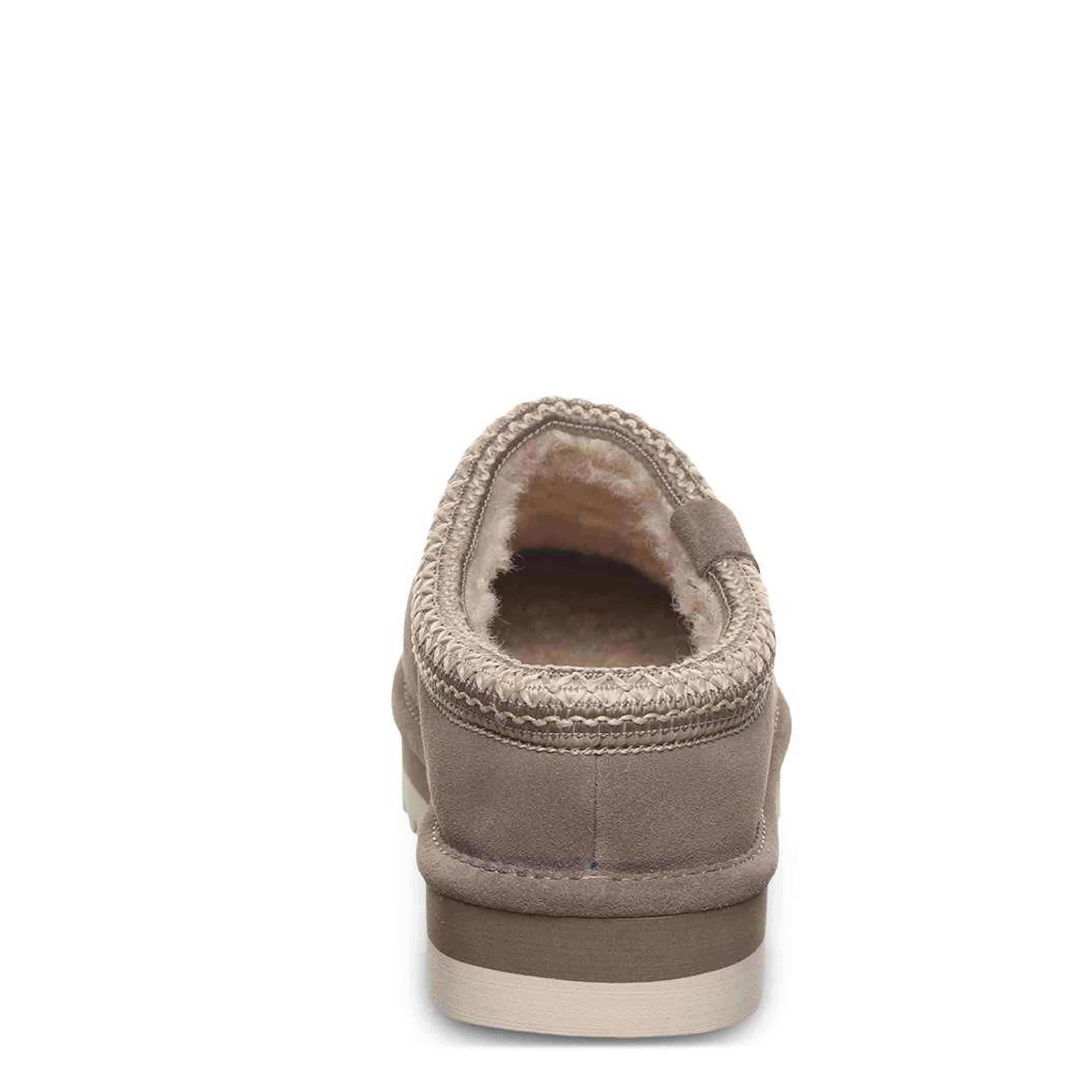 BEARPAW-WOMENS CALLISTA SLIPPER-STONE & 