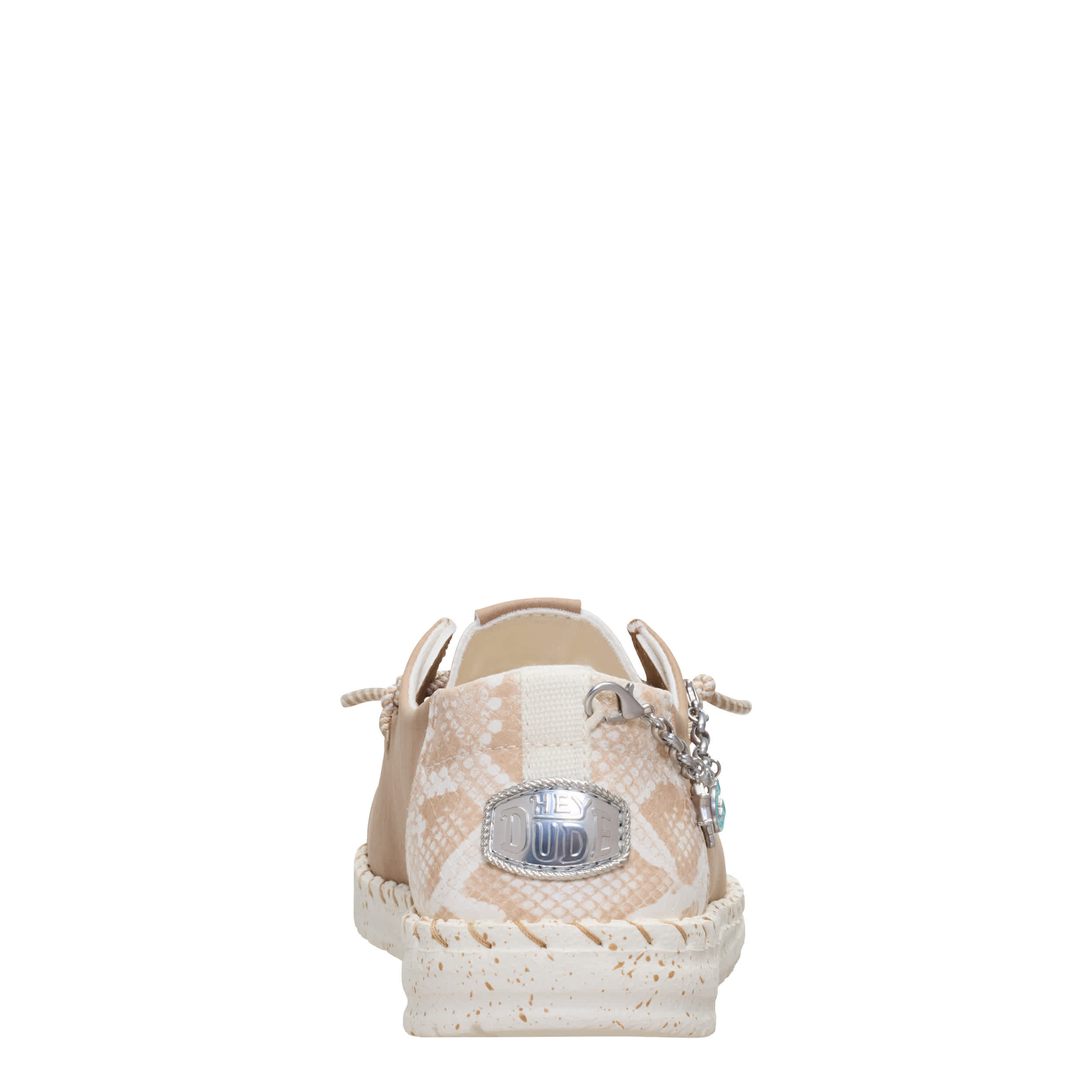HEYDUDE-WOMENS WENDY HOUSTON RODEO 3 SLIP ON SNEAKER-TAN & MULTICOLOR