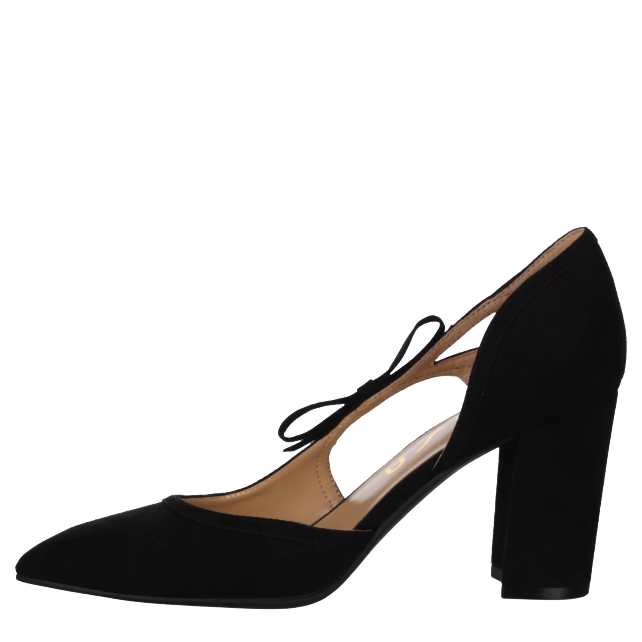 UNISA-WOMENS MARVE PUMP-BLACK & BLACK