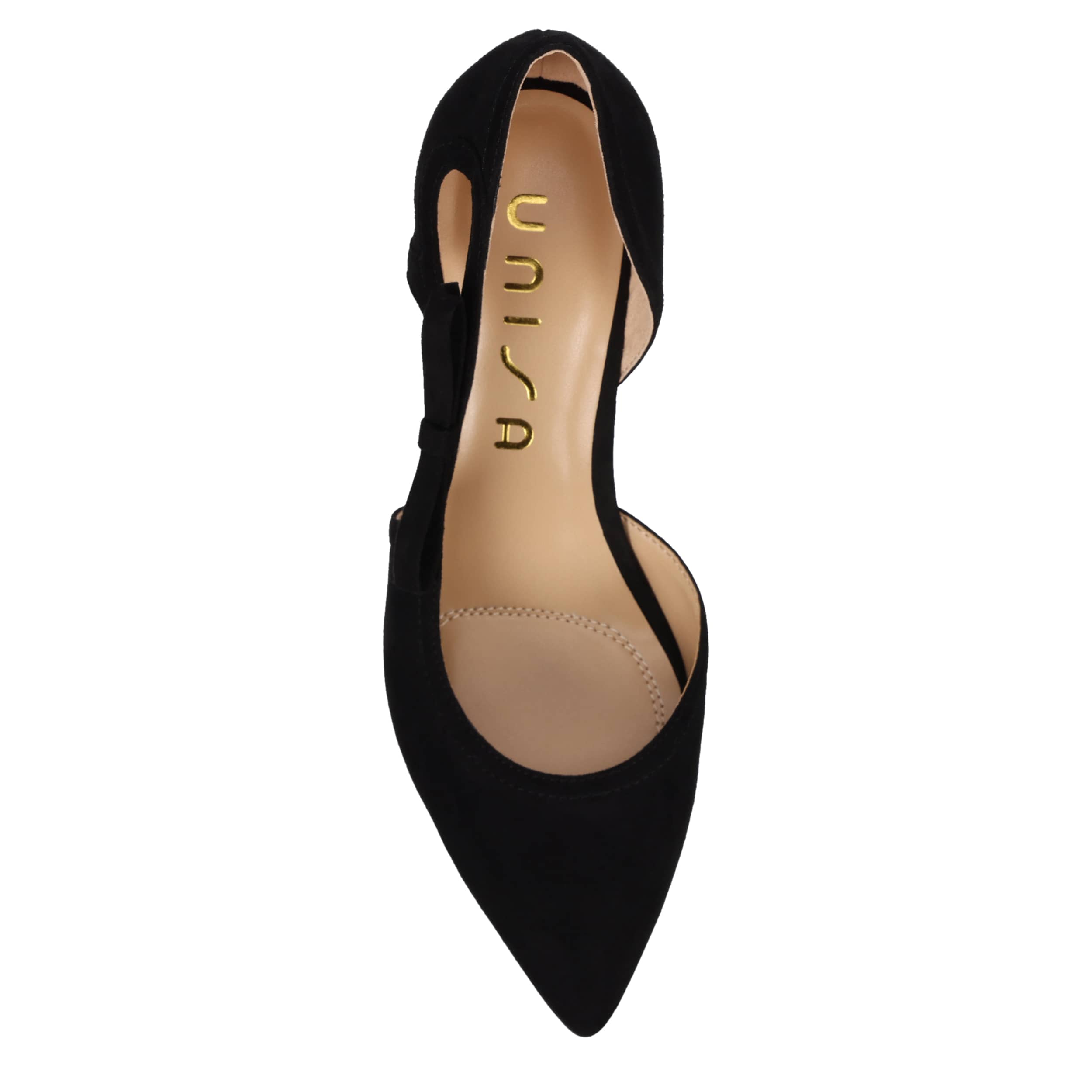 UNISA-WOMENS MARVE PUMP-BLACK & BLACK