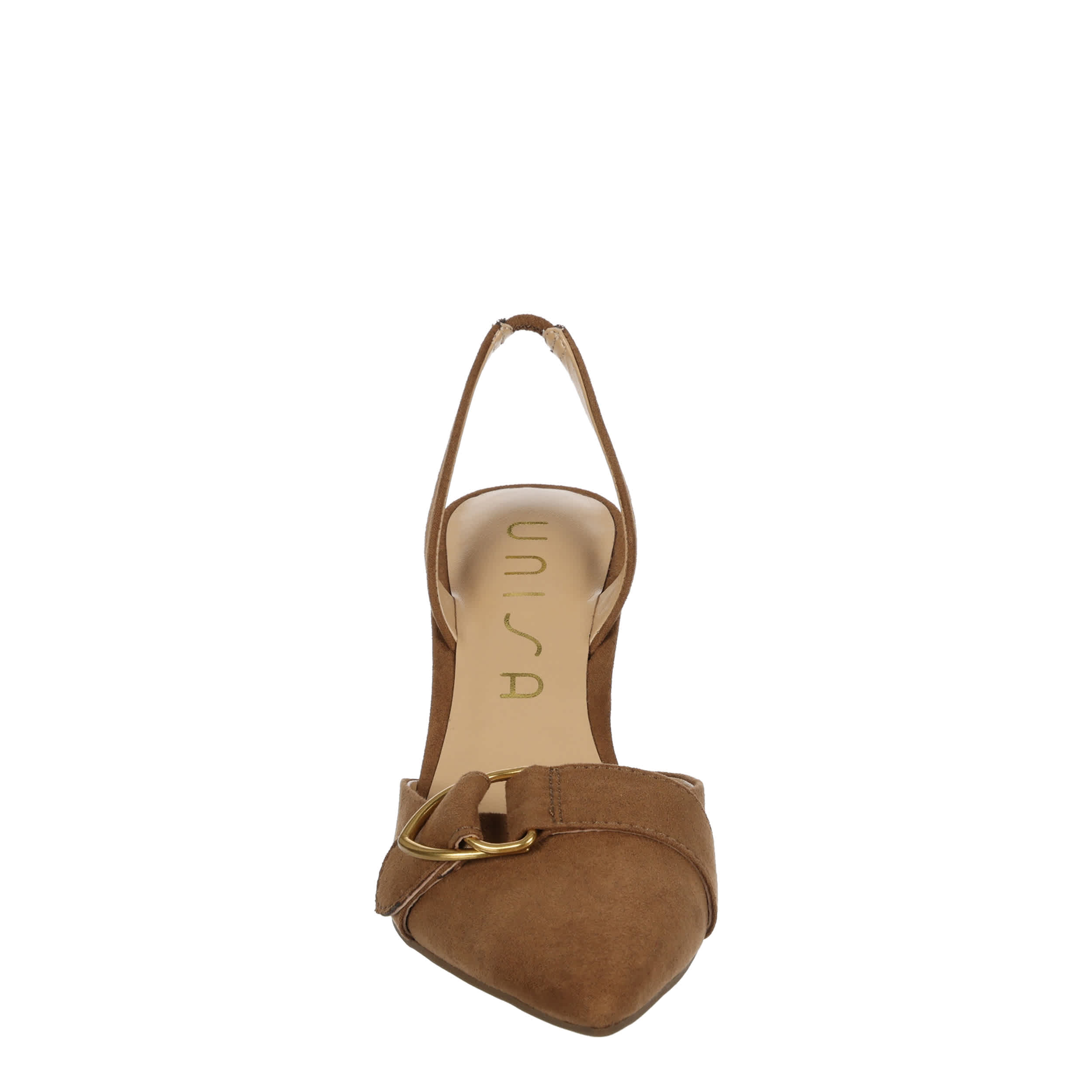 UNISA-WOMENS MORITA PUMP-BROWN & 