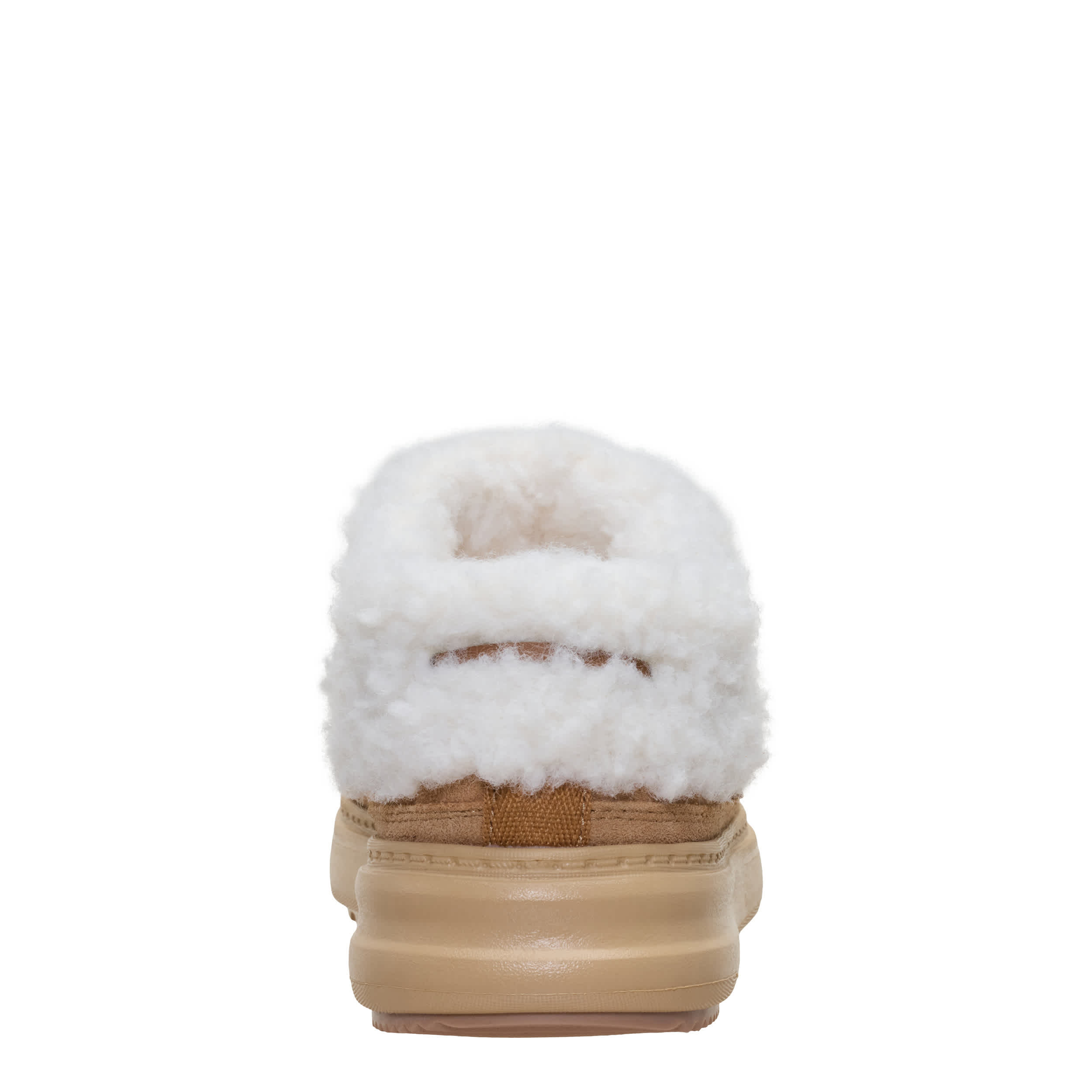 HEYDUDE-WOMENS "REMI TOASTEE LO TASSEL SLIPPER-TAN & OFF WHITE