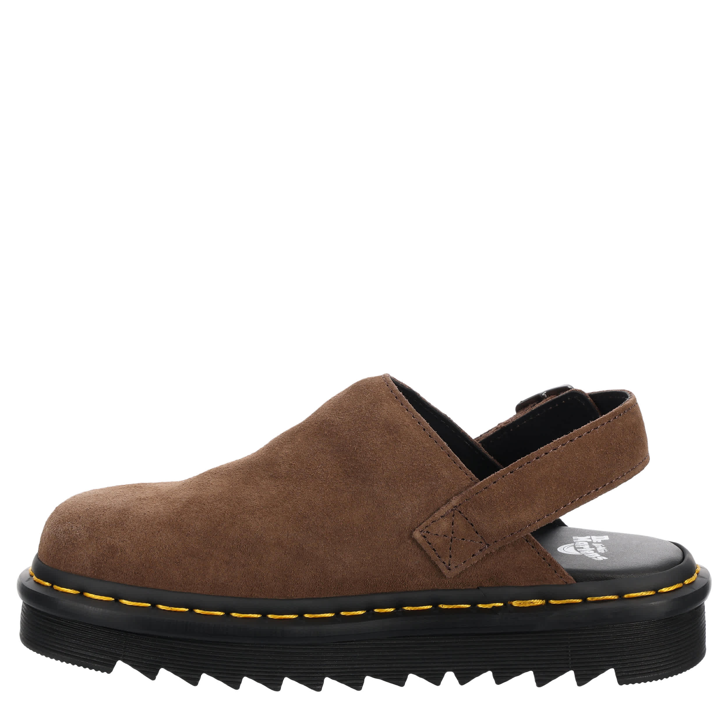 DR.MARTENS-WOMENS ZEBRILUS CLOG-BROWN & 