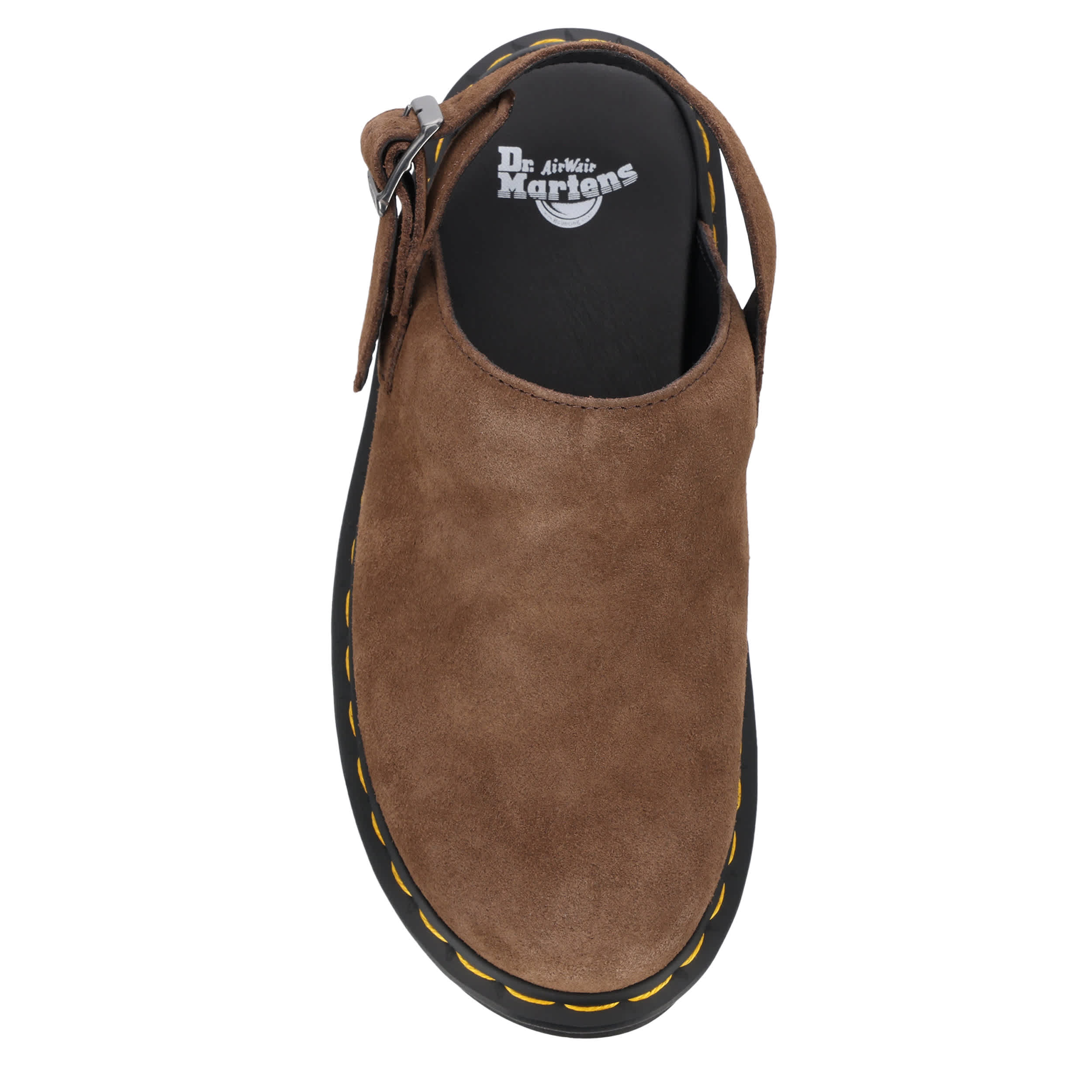 DR.MARTENS-WOMENS ZEBRILUS CLOG-BROWN & 