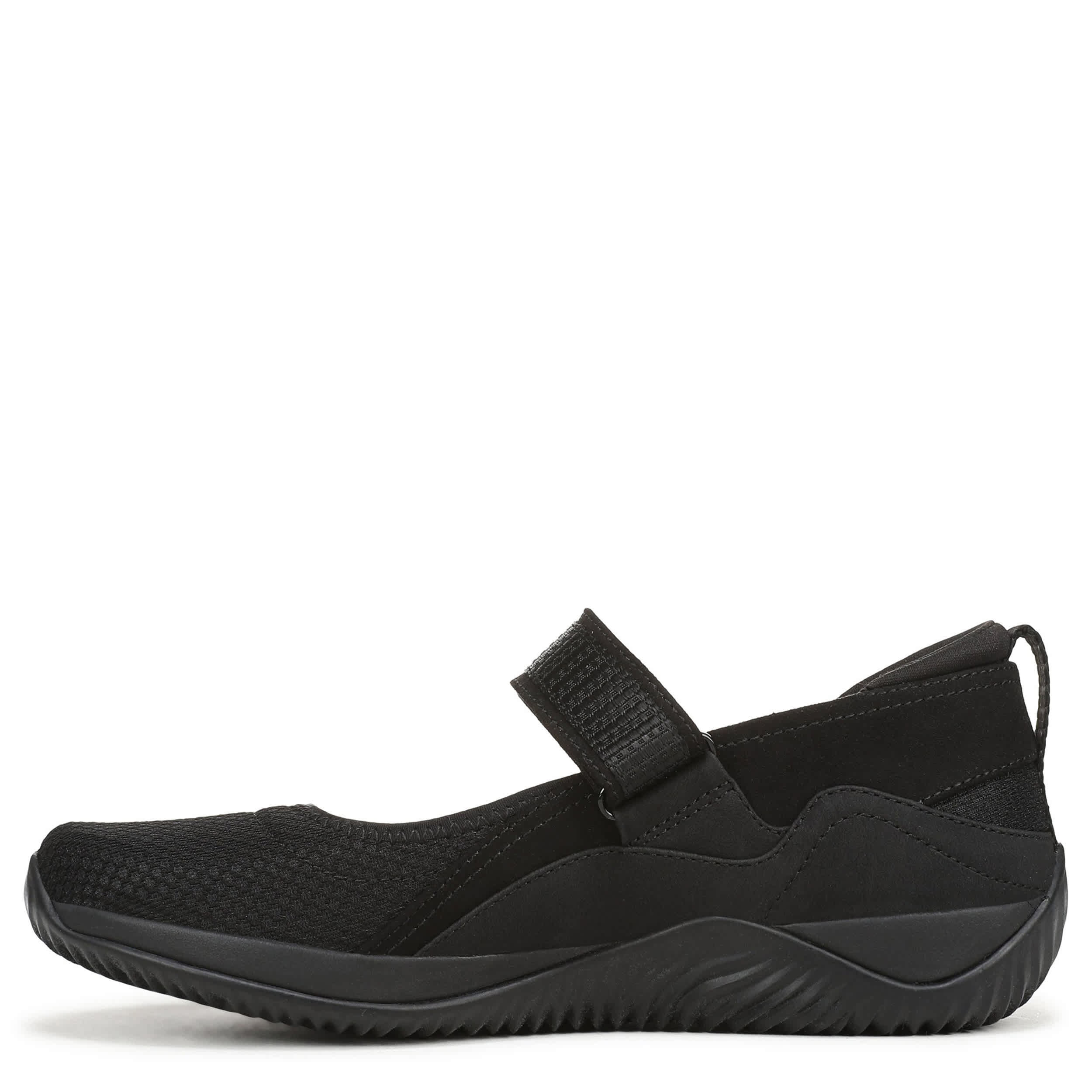 RYKA-WOMENS ECHO MARY JANE SNEAKER-BLACK & BLACK