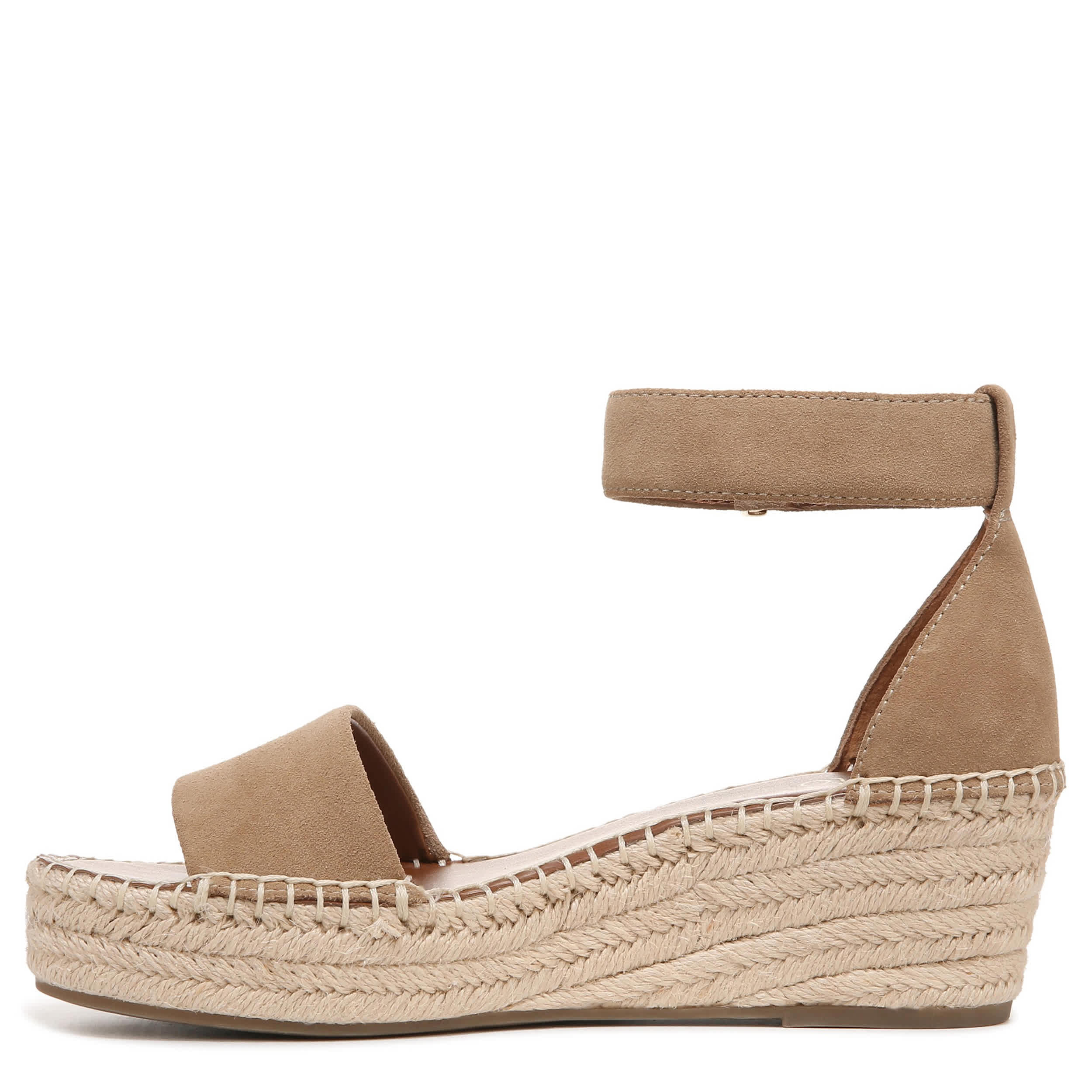 FRANCO SARTO-WOMENS PELA WEDGE SANDAL-TAN & 