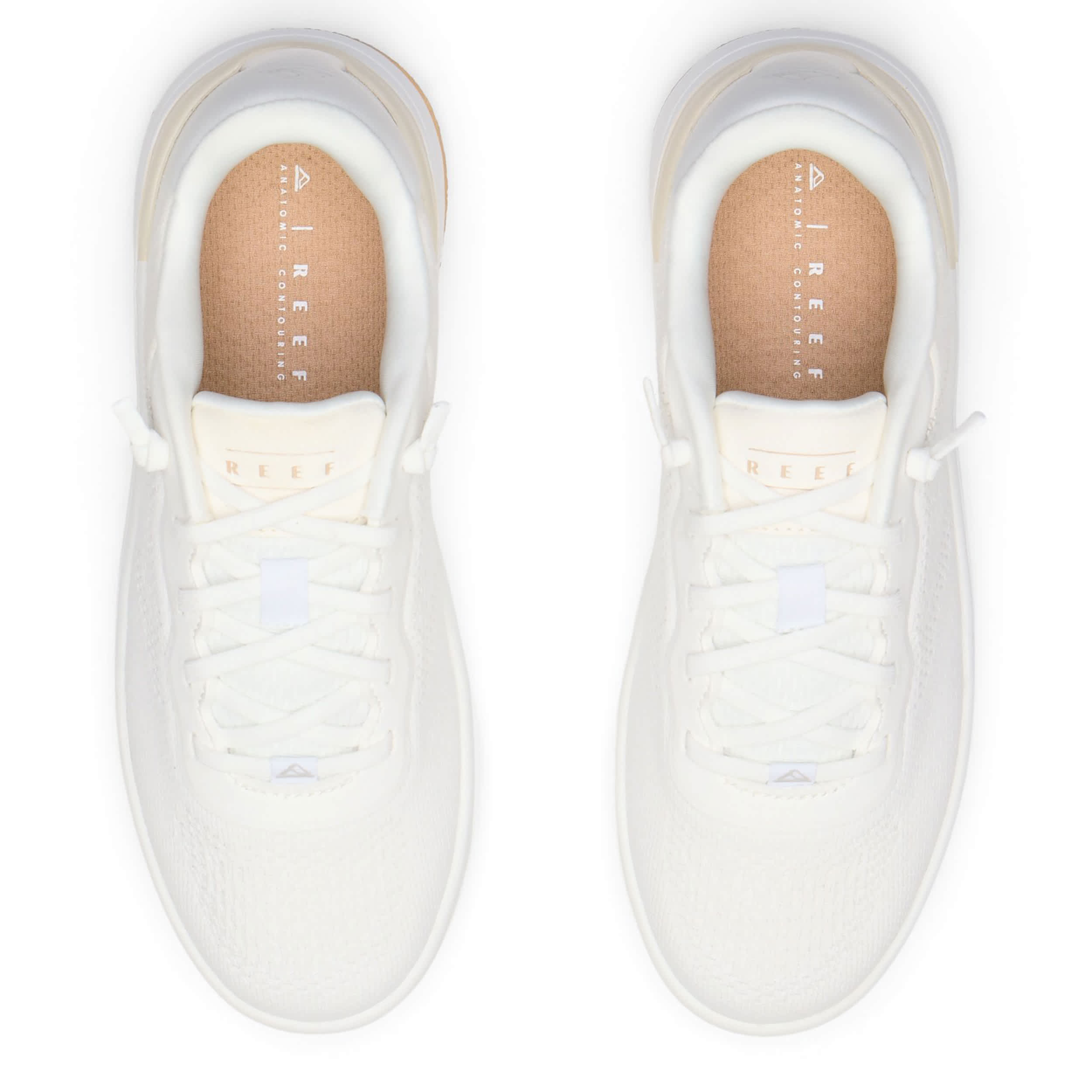 REEF-WOMENS SHORELINE DEL MAR SLIP ON SNEAKER-WHITE & 