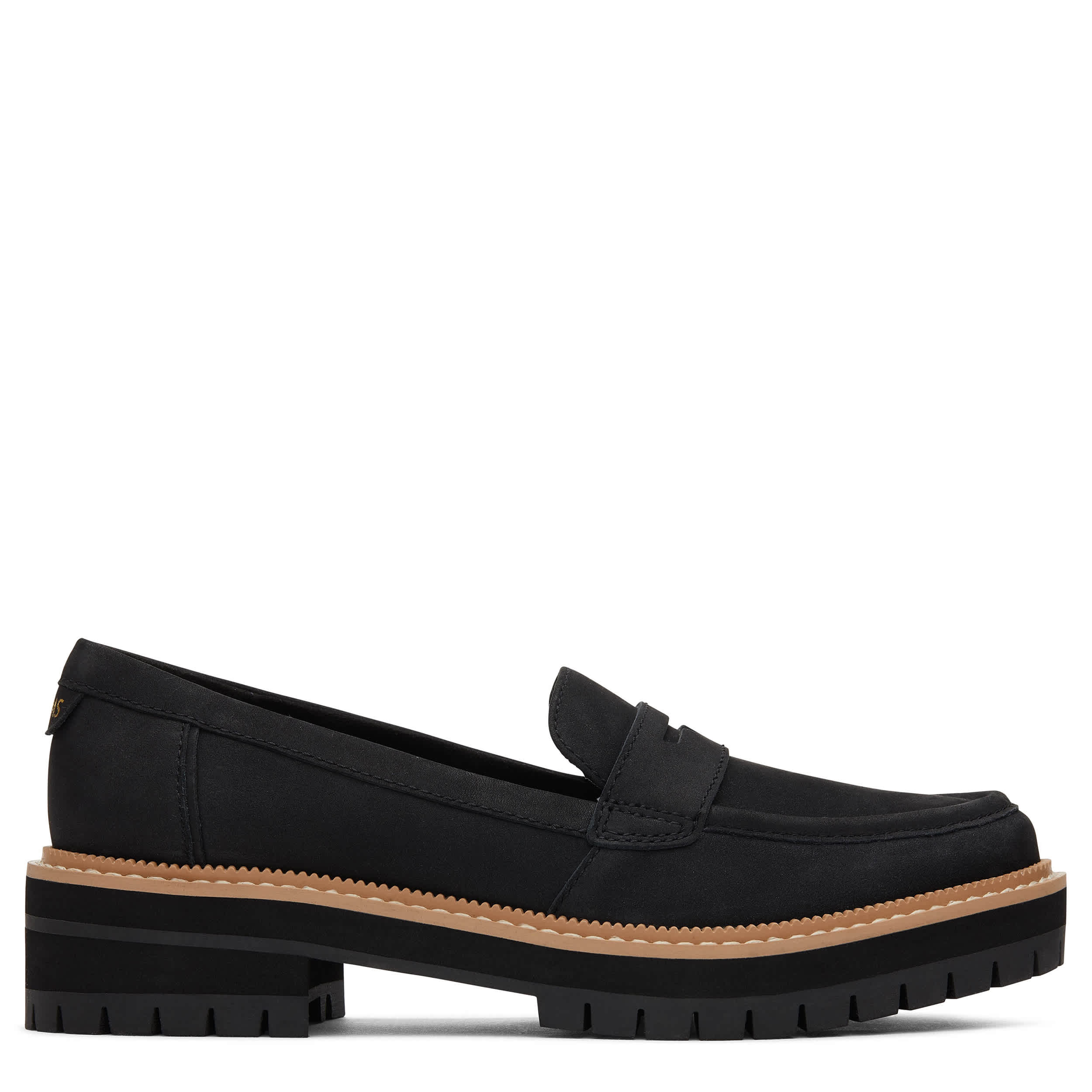 TOMS-WOMENS CARA LOAFER-BLACK & 